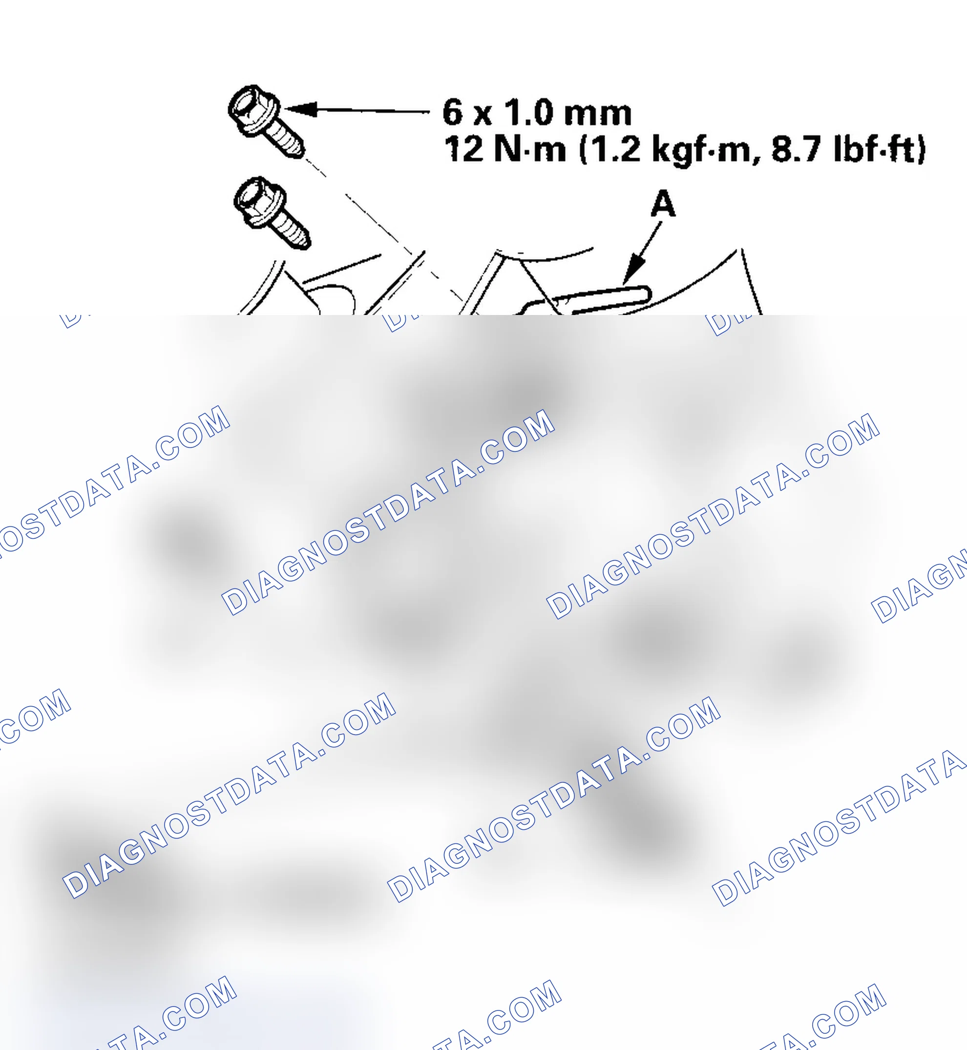 Scheme 85: Differential Oil Temperature Sensor Replacement