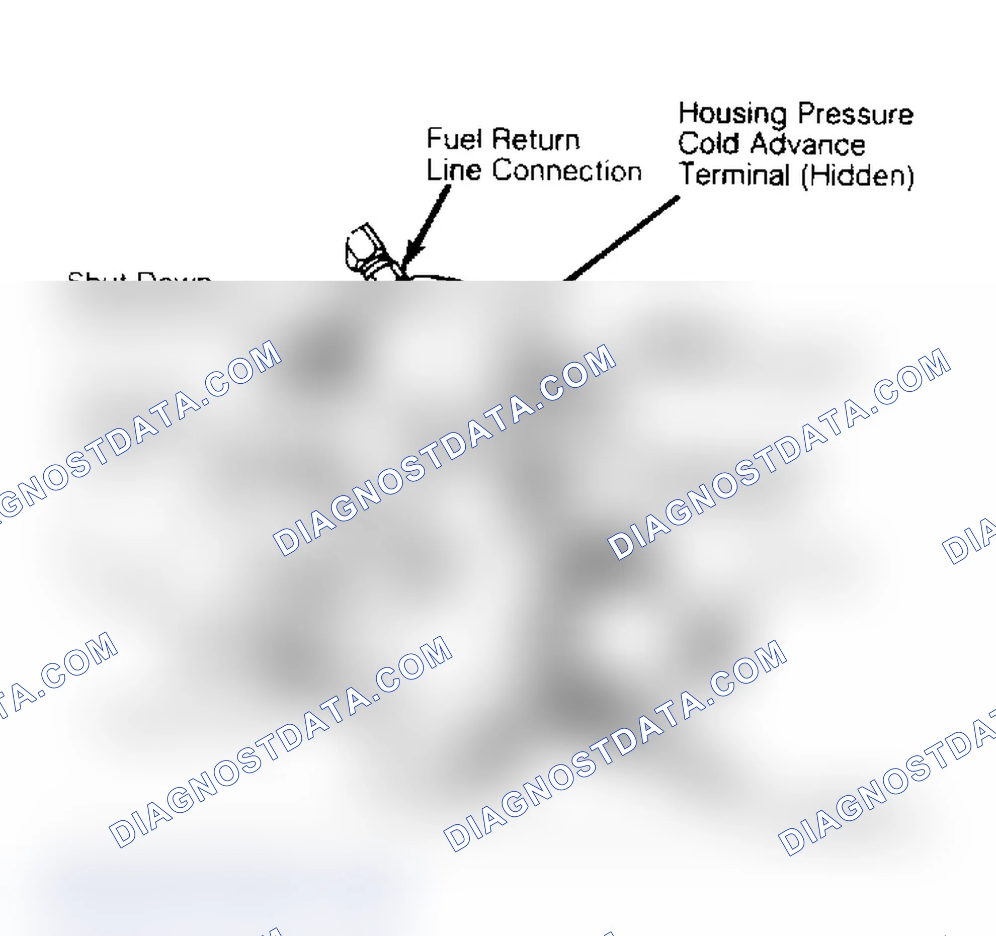 Scheme 162: DIESEL INJECTION PUMP
