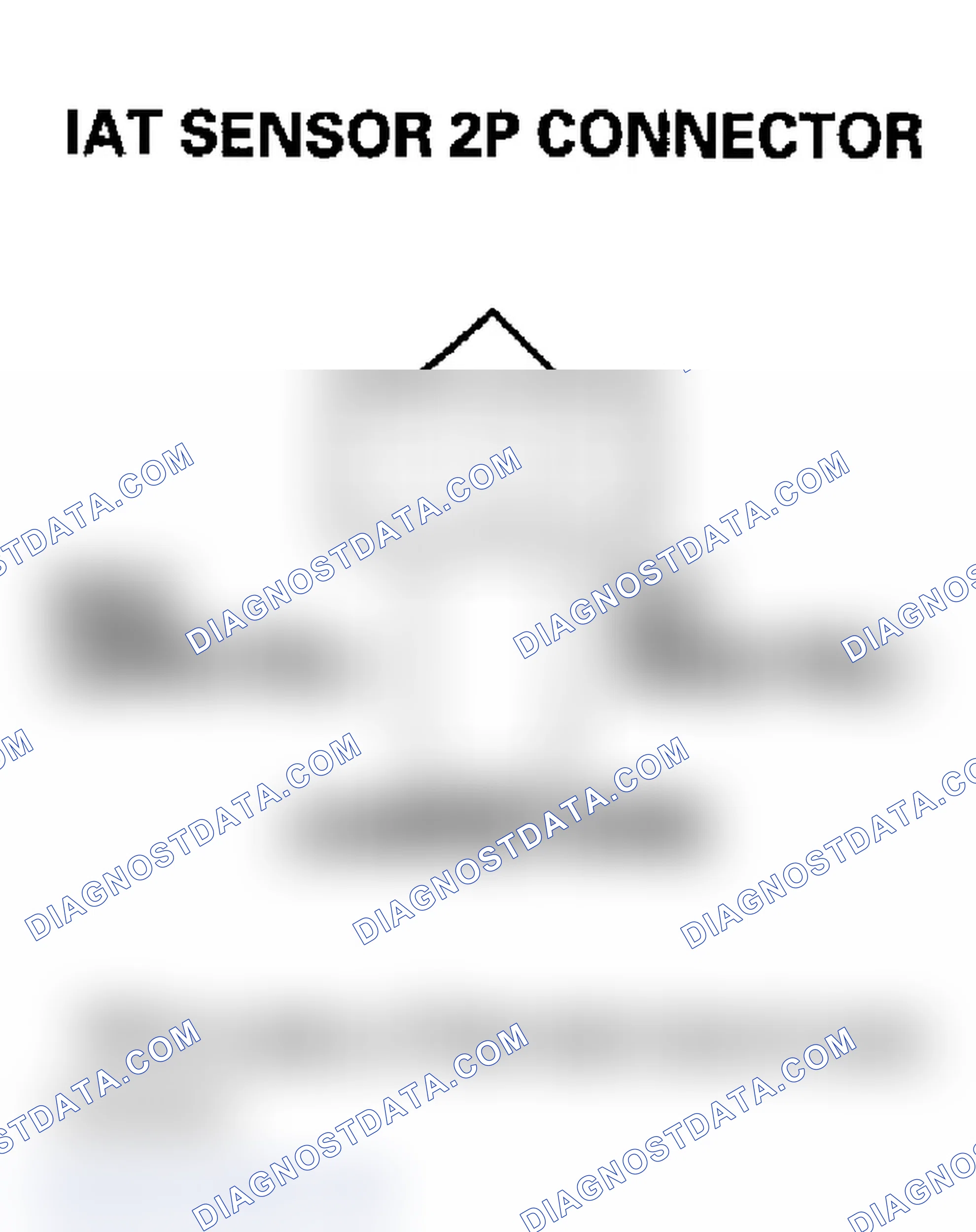 Scheme 25: DTC P0113: IAT Sensor Circuit High Voltage (2002-2004 models)