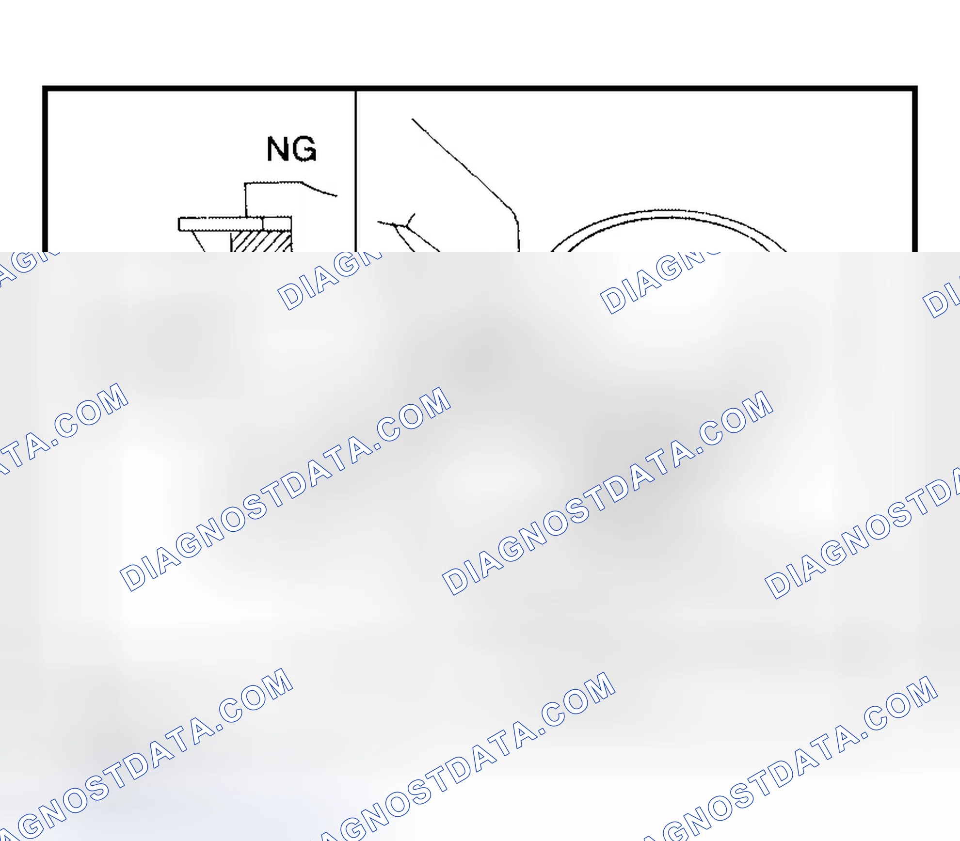 Scheme 300: PISTON RING SIDE CLEARANCE