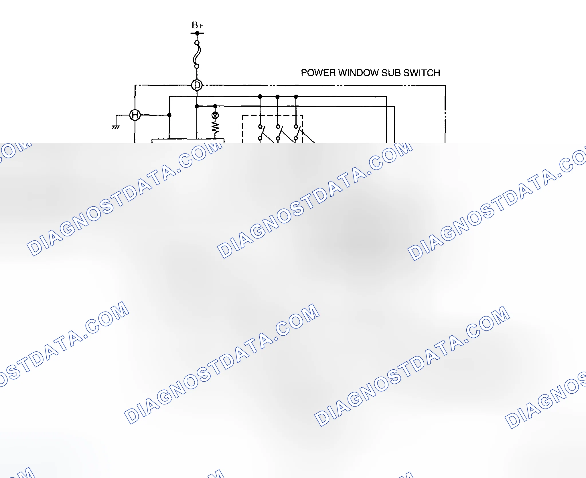 Scheme 4: Power Window Subswitch