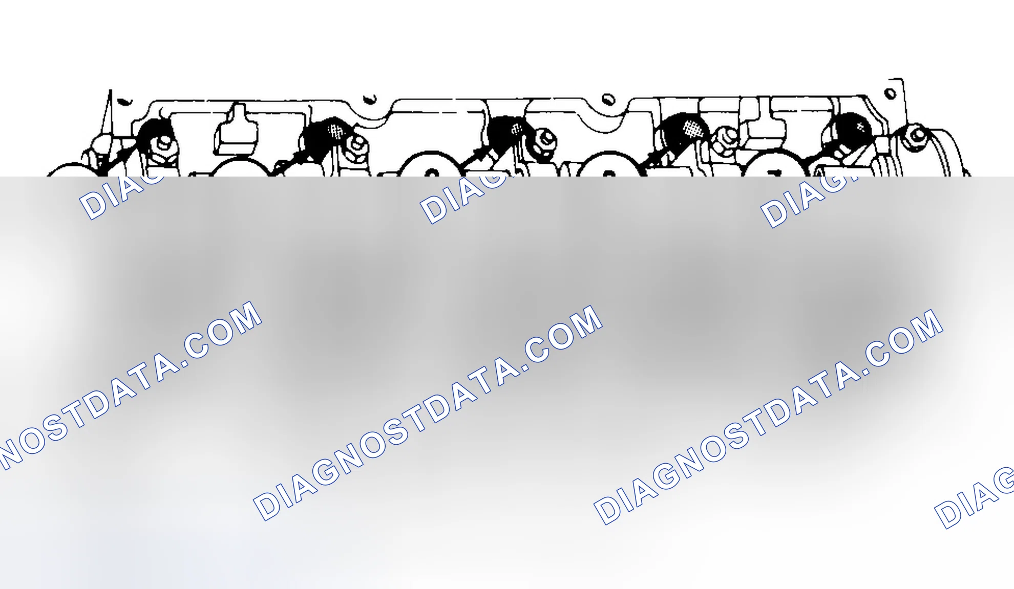 Scheme 7: Typical Cylinder Head Tightening or Loosening Sequence