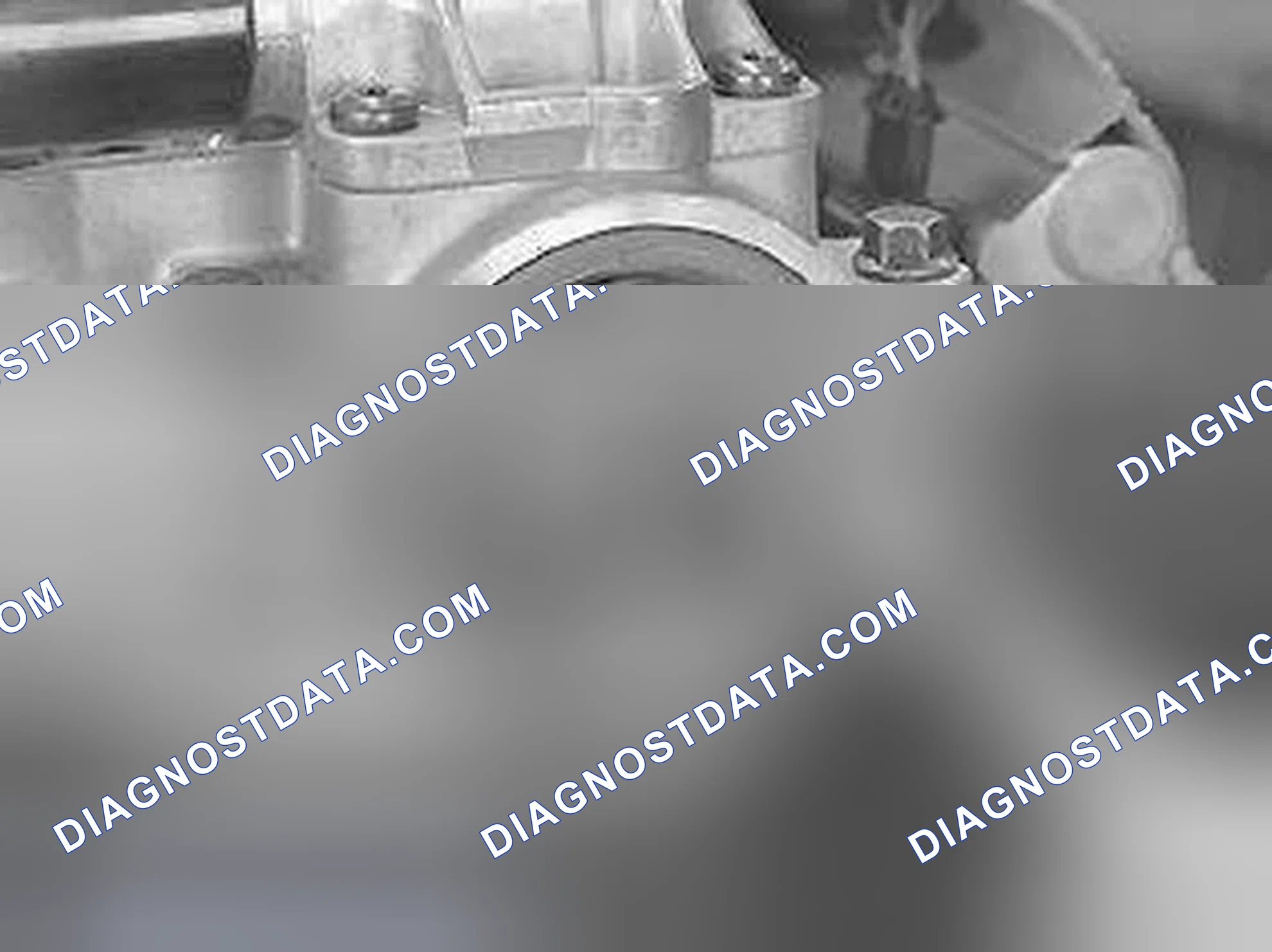 Scheme 287: Removing the front camshaft seal