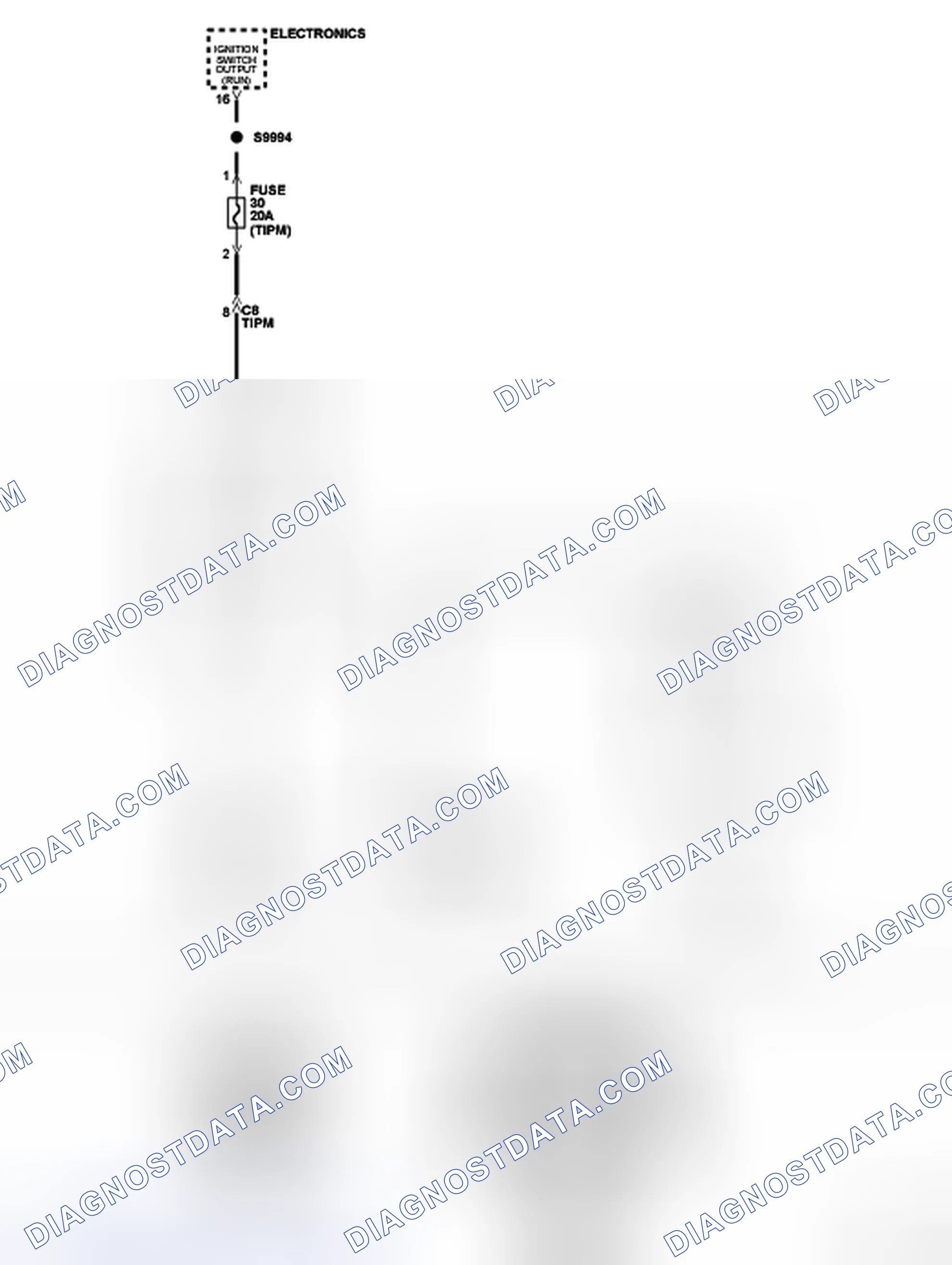 Scheme 32: B2181-HEATED SEAT MODULE POWER SUPPLY LOW