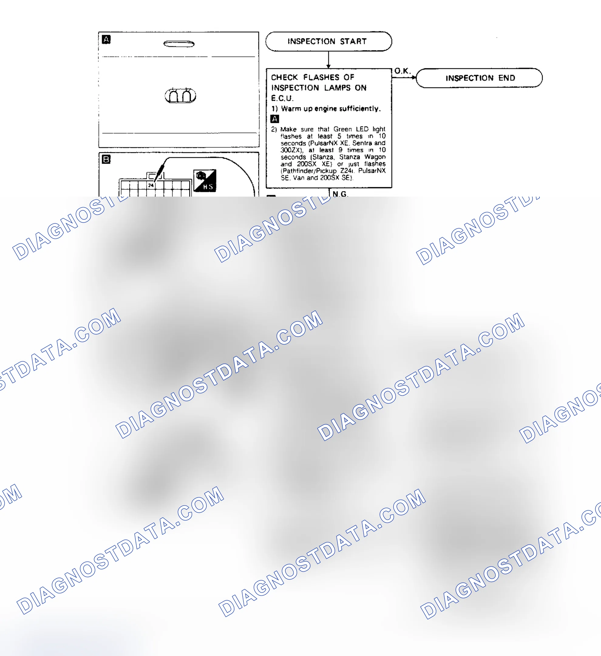 Scheme 47: Exhaust Gas Sensor (Code 33) Test K