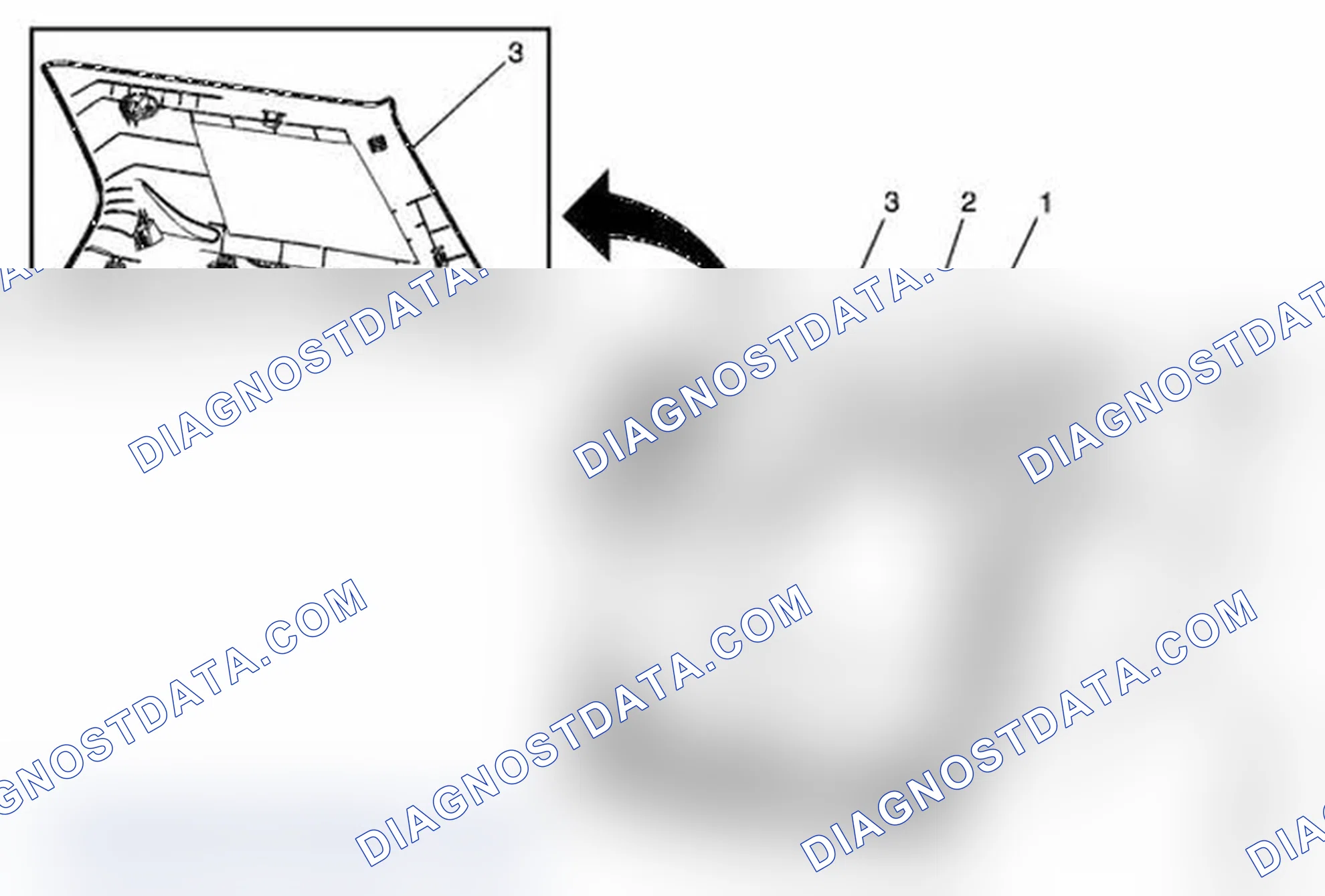 Scheme 74: Body Lock Pillar Upper Trim Panel Replacement