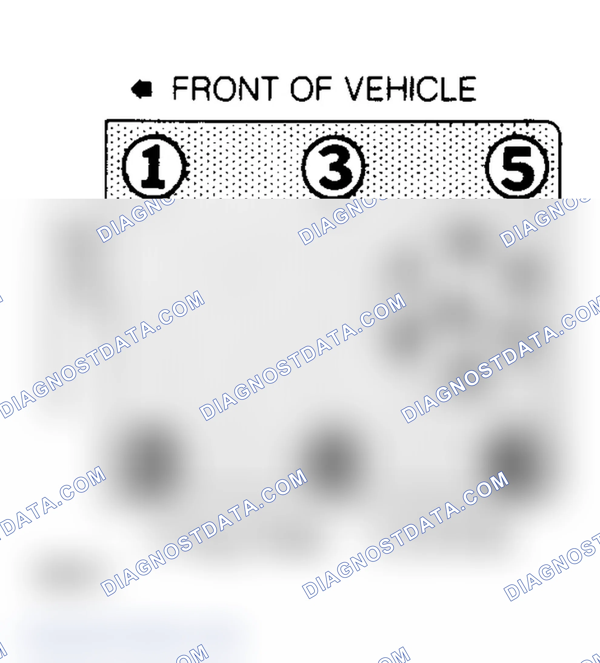 Scheme 3: Firing Order & Timing Marks (3.1L)