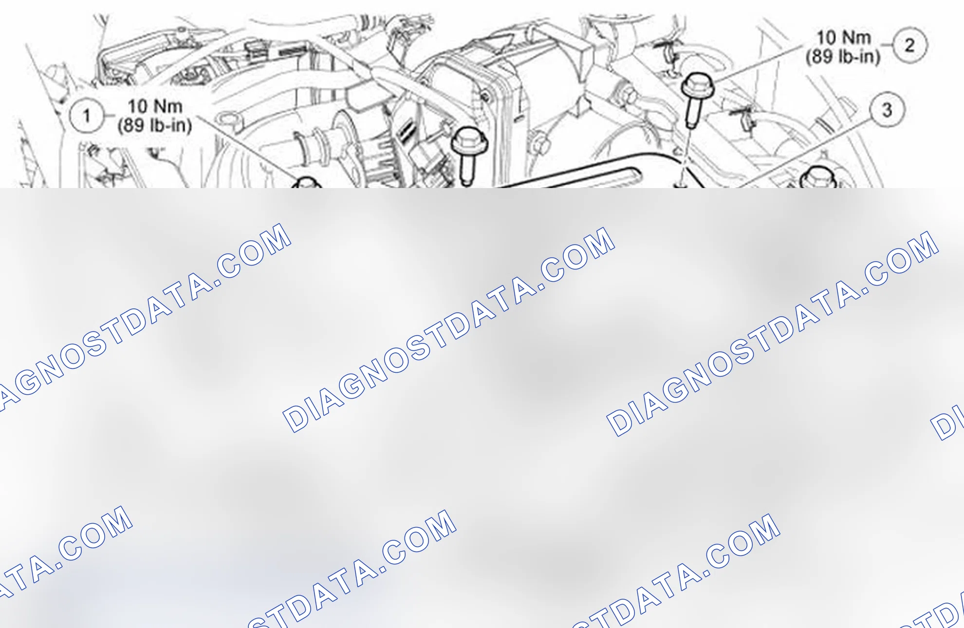 Scheme 4: Generator Support Bracket and Transmission Fluid Filler Tube Support Bracket Bolt