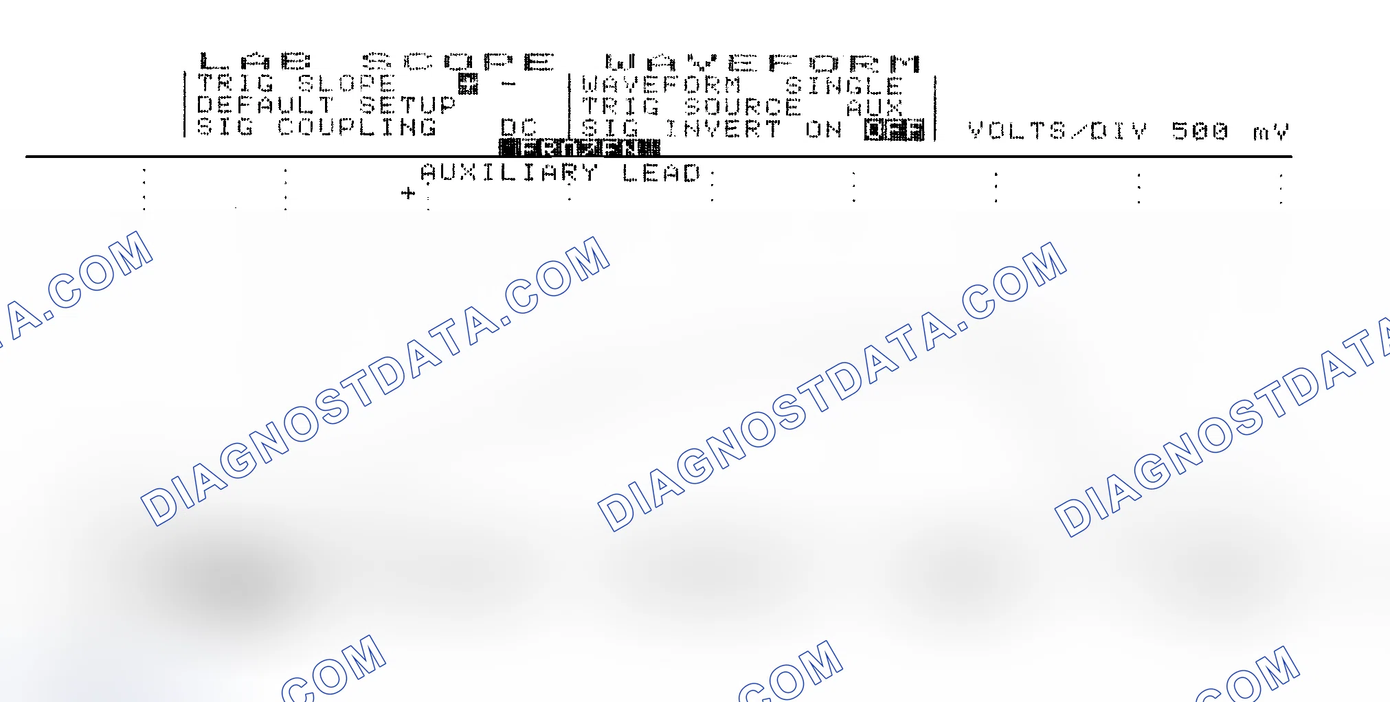 Scheme 14: Single Injector w/Excessive Current Flow - Current Pattern