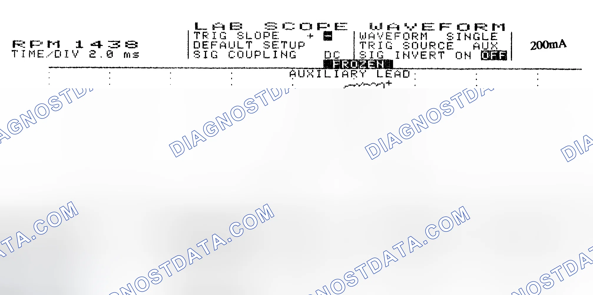 Scheme 15: Single Injector w/Normal Current Flow - Current Pattern