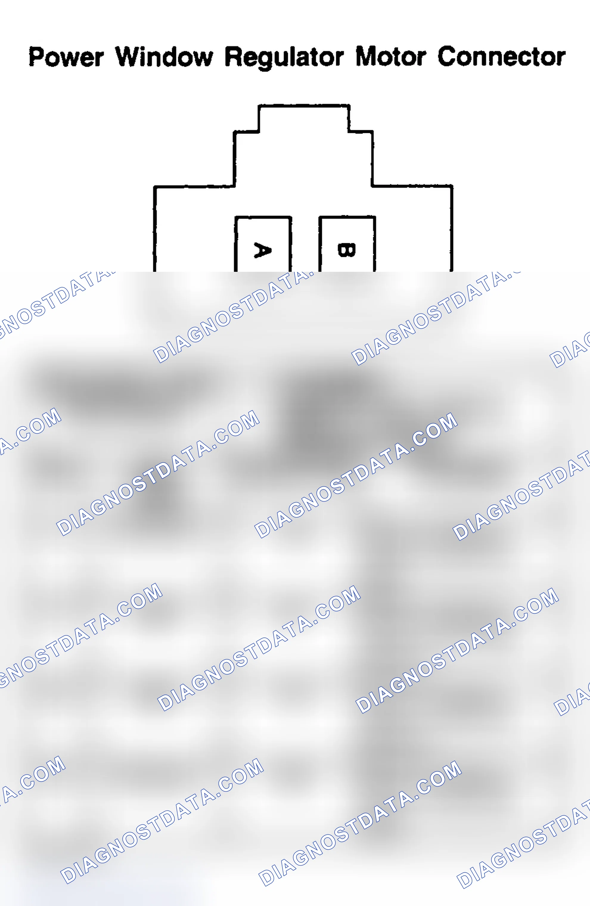 Scheme 225: POWER WINDOW REGULATOR MOTOR