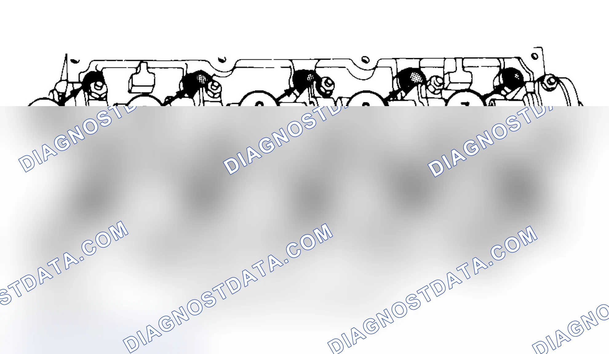 Scheme 3: Typical Cylinder Head Tightening or Loosening Sequence
