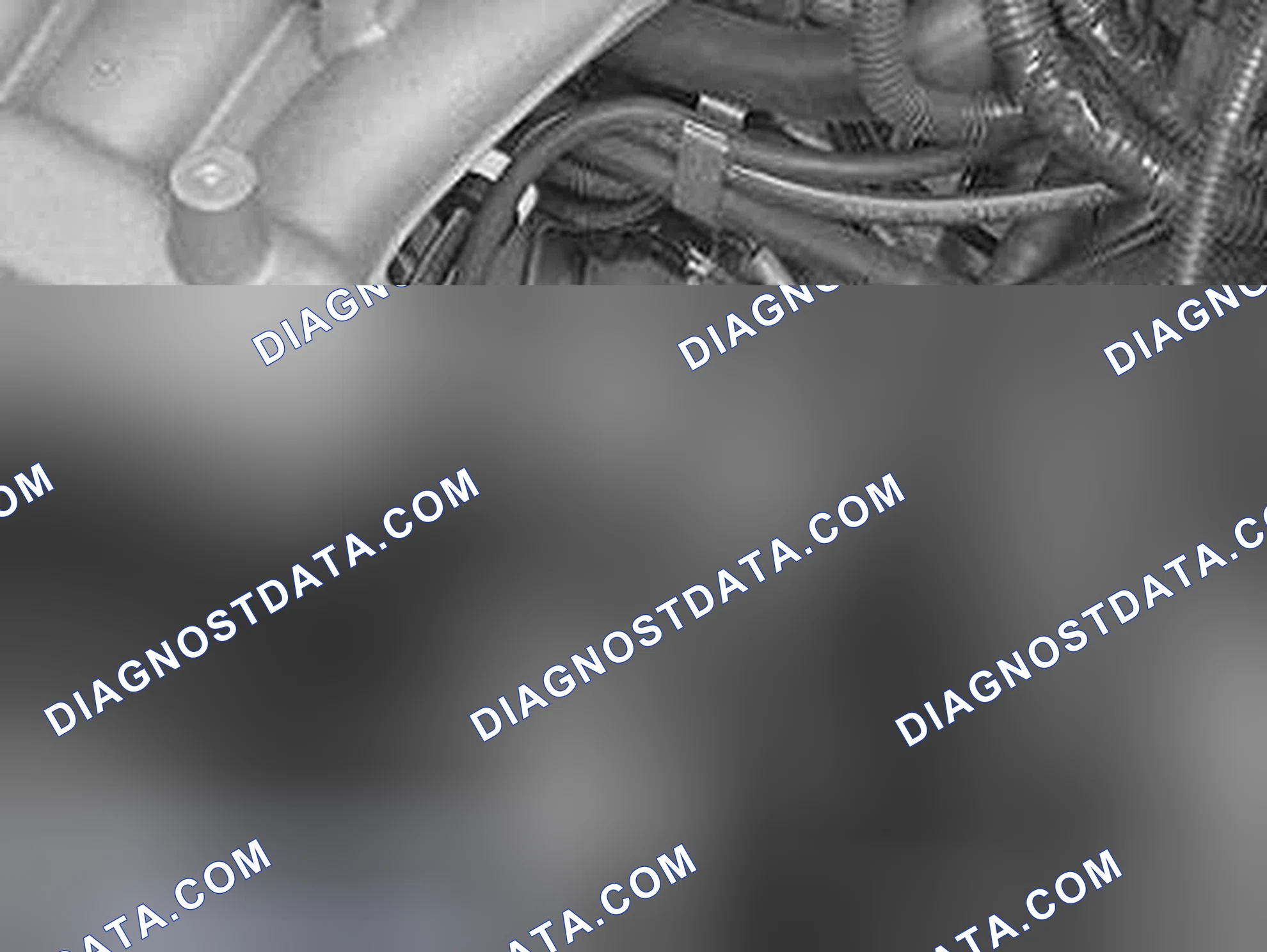 Scheme 55: Installing the crankshaft adjustment tool
