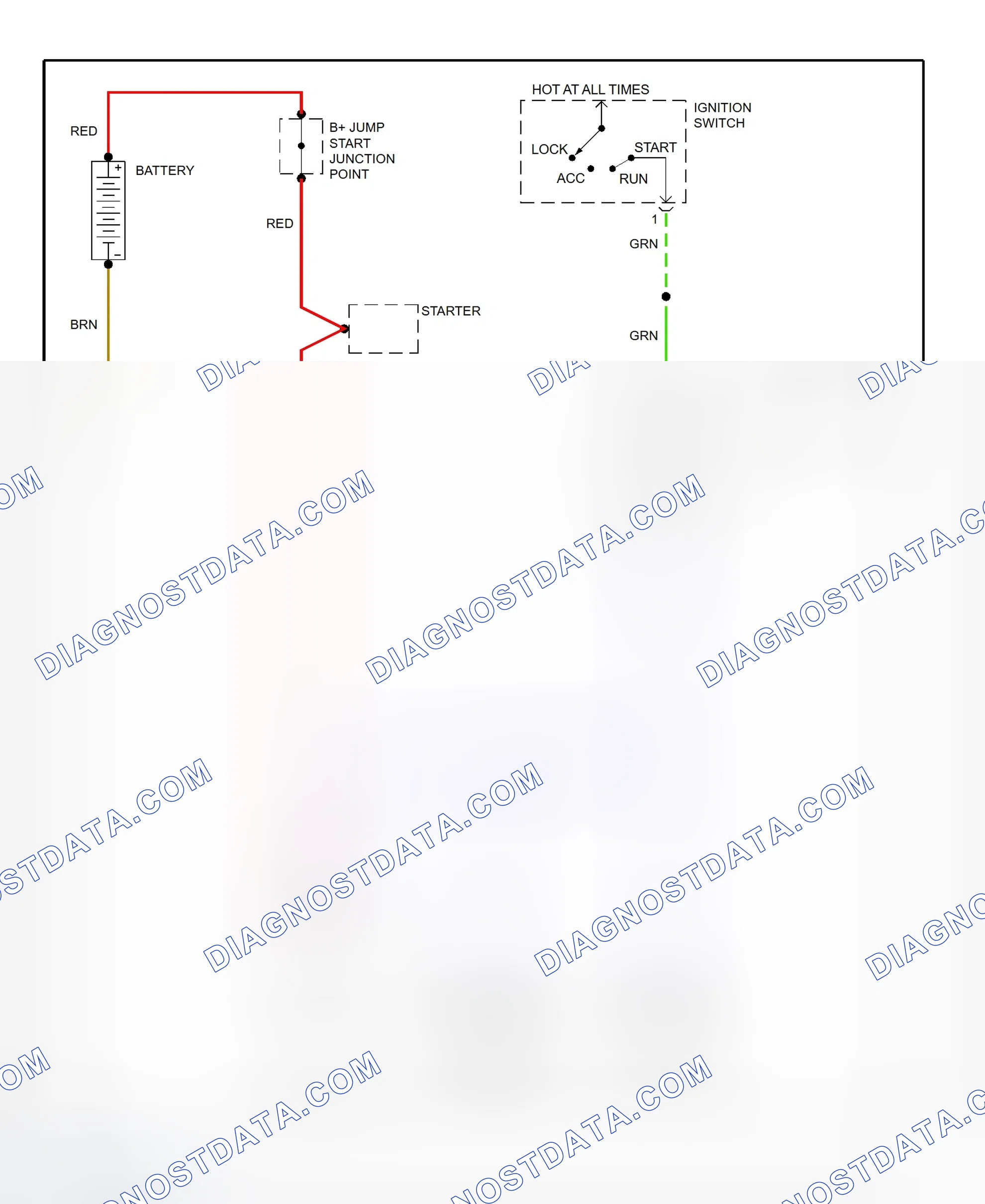 Scheme 4: Charging System Wiring Diagram (1997 318i, 318is, 328i, 328is & M3; 1998 318i, 323i Convertible, 323is, 328i, 328i Convertible, 328is & M3)