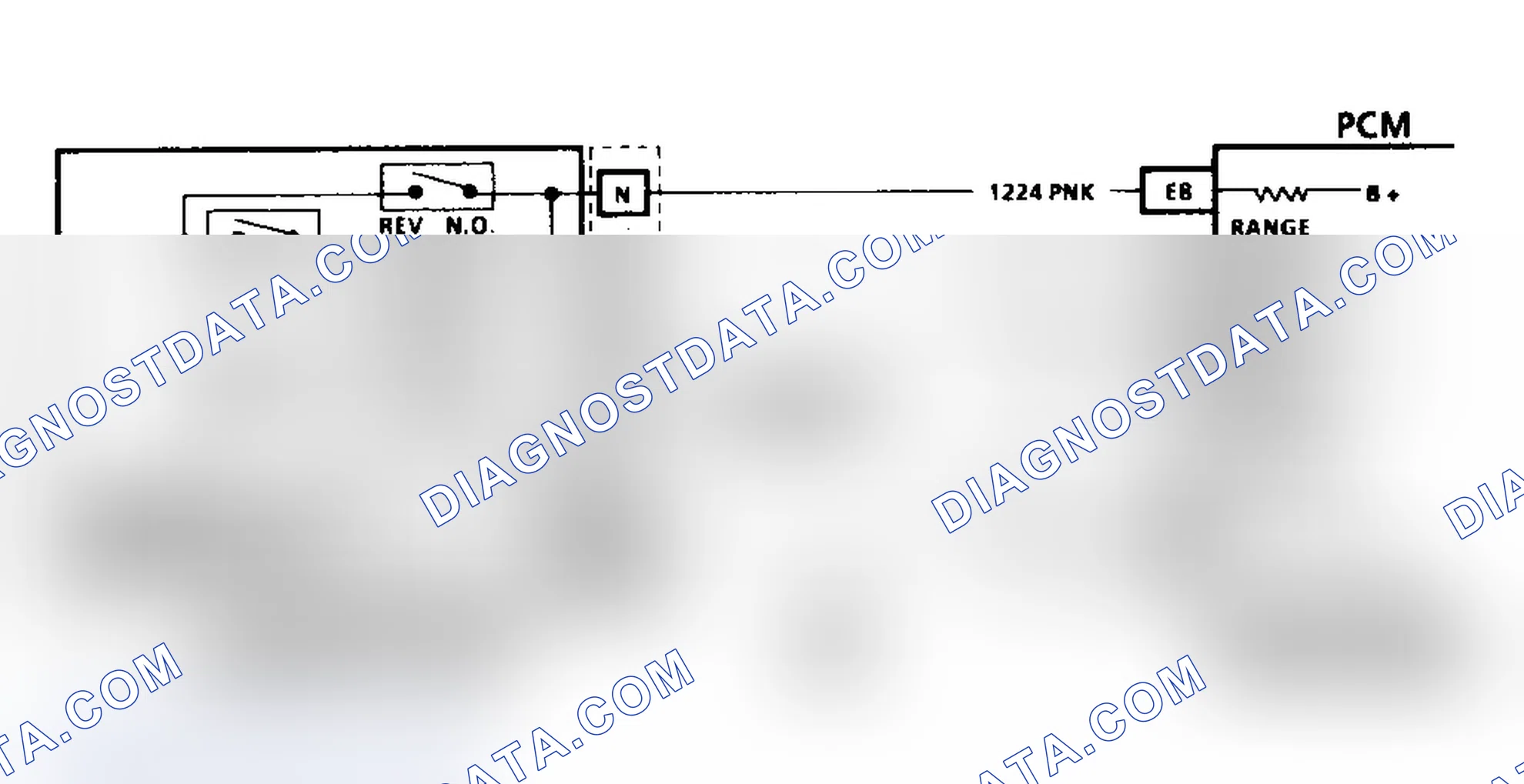 Scheme 426: Code 28 Schematic (4L60-E Transmission (Diesel) Transmission Range Pressure Switch