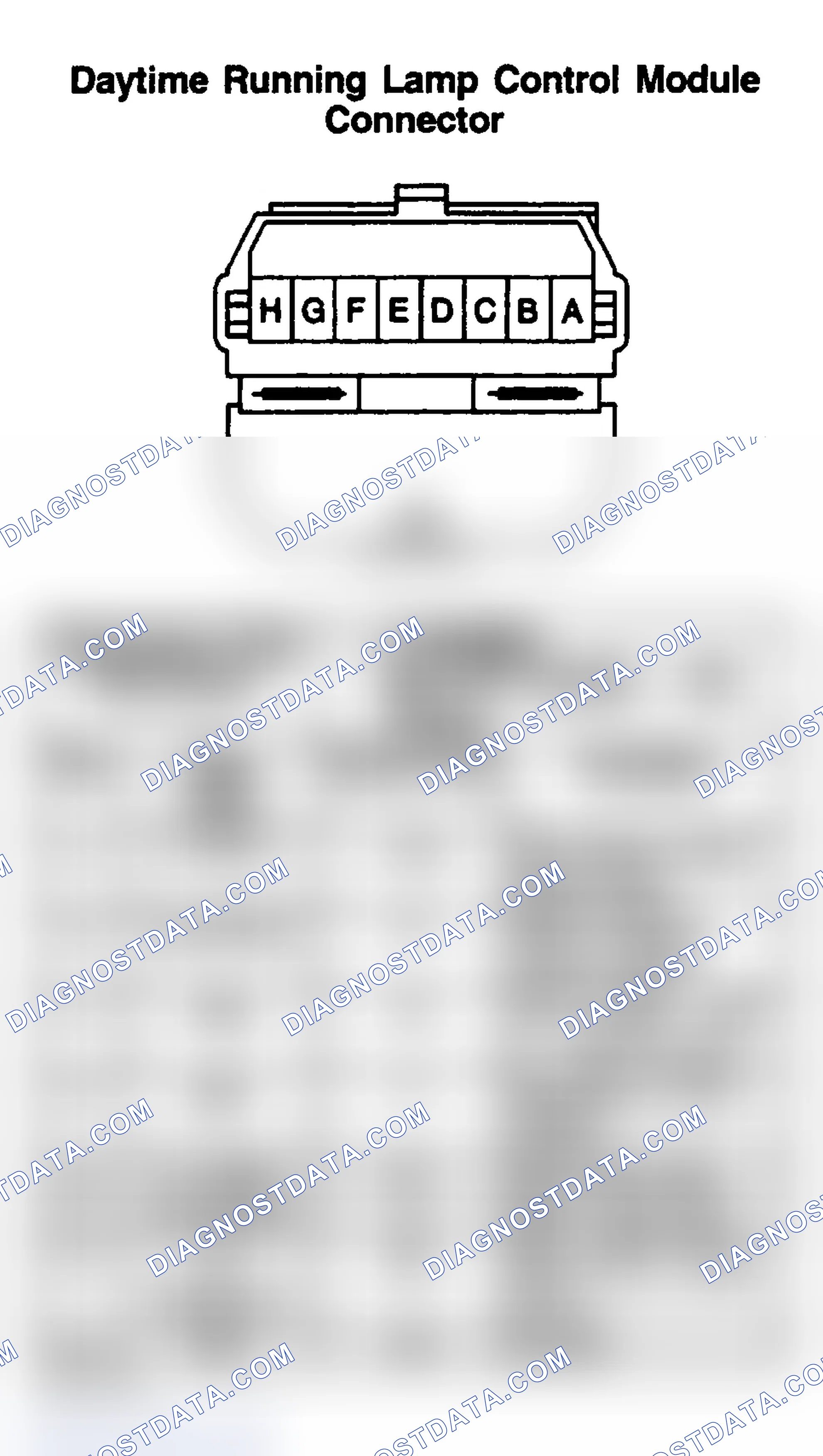 Scheme 136: DAYTIME RUNNING LAMP CONTROL MODULE