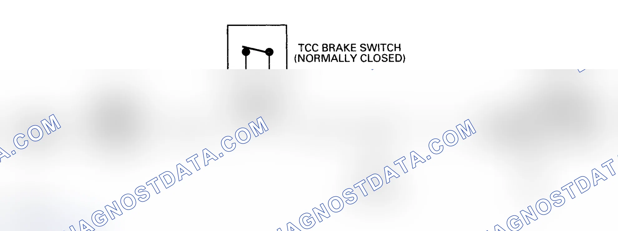 Scheme 312: Code P0703, Circuit Diagram (4.3L S & T Series) Courtesy of General Motors Corp.
