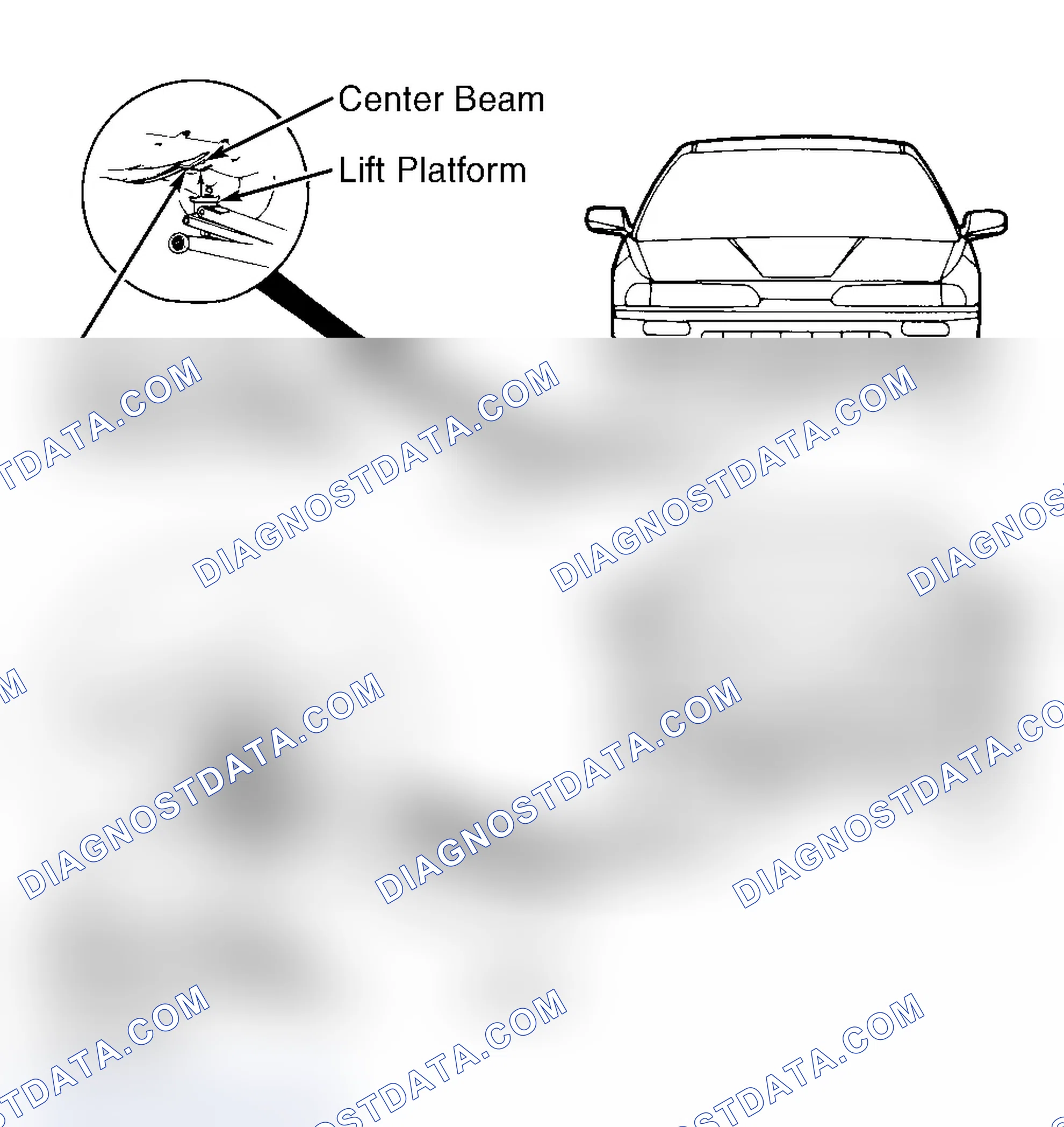 Scheme 1: LIFTING USING FLOOR JACK