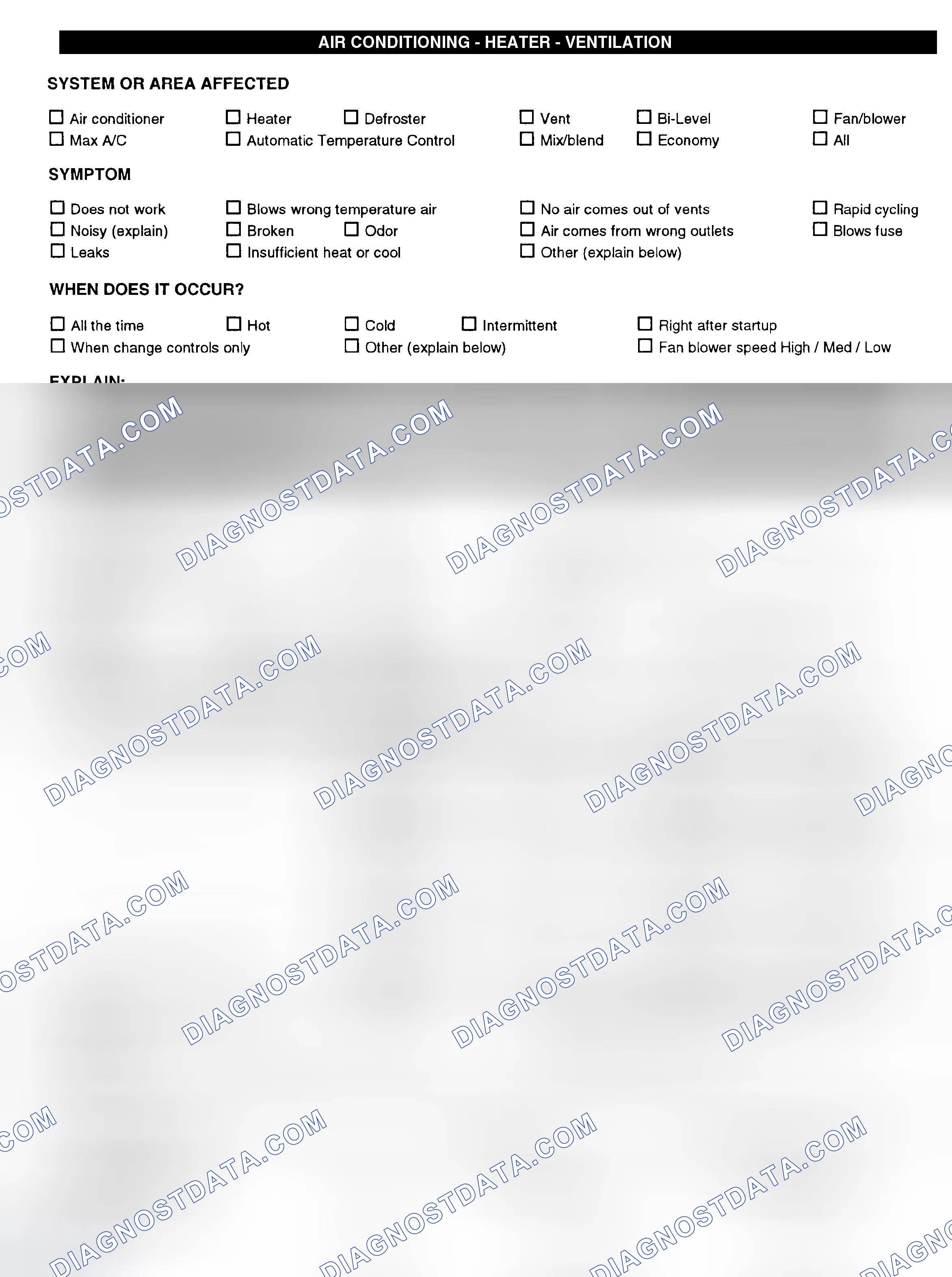 Scheme 4: Symptom Check List - Page 3