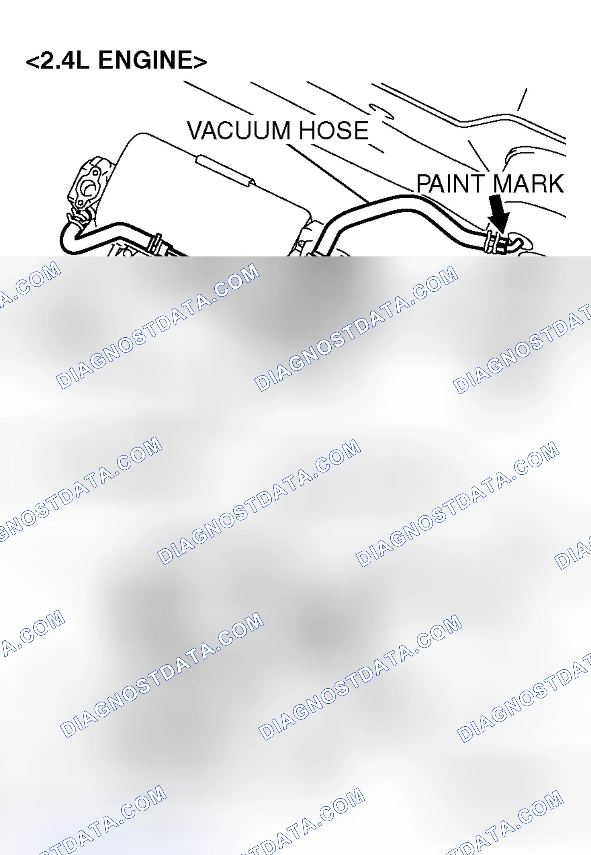 Scheme 50: >> A << BRAKE BOOSTER VACUUM HOSE CONNECTION