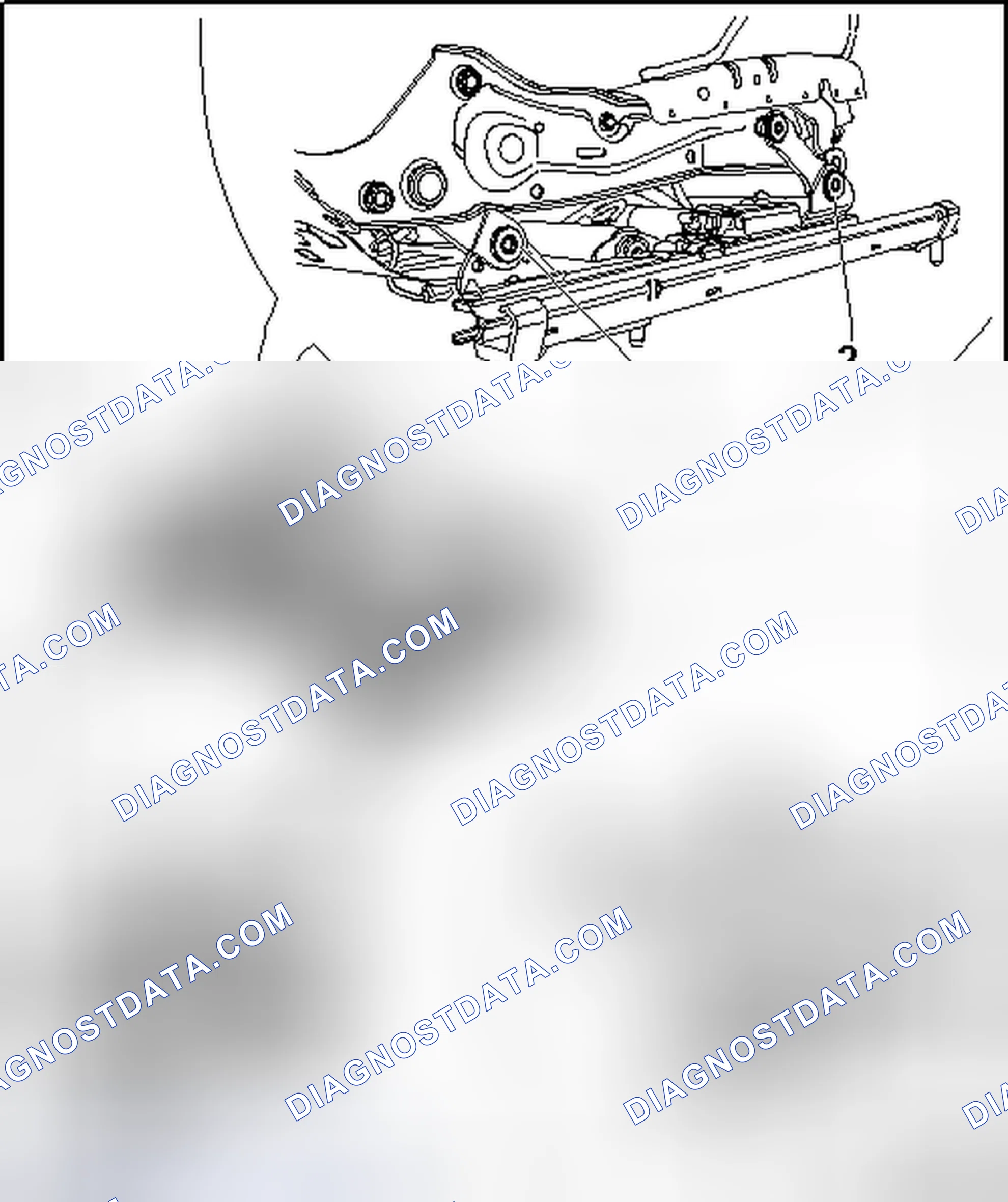 Scheme 71: POWER FORWARD/BACK ADJUSTMENT UNIT