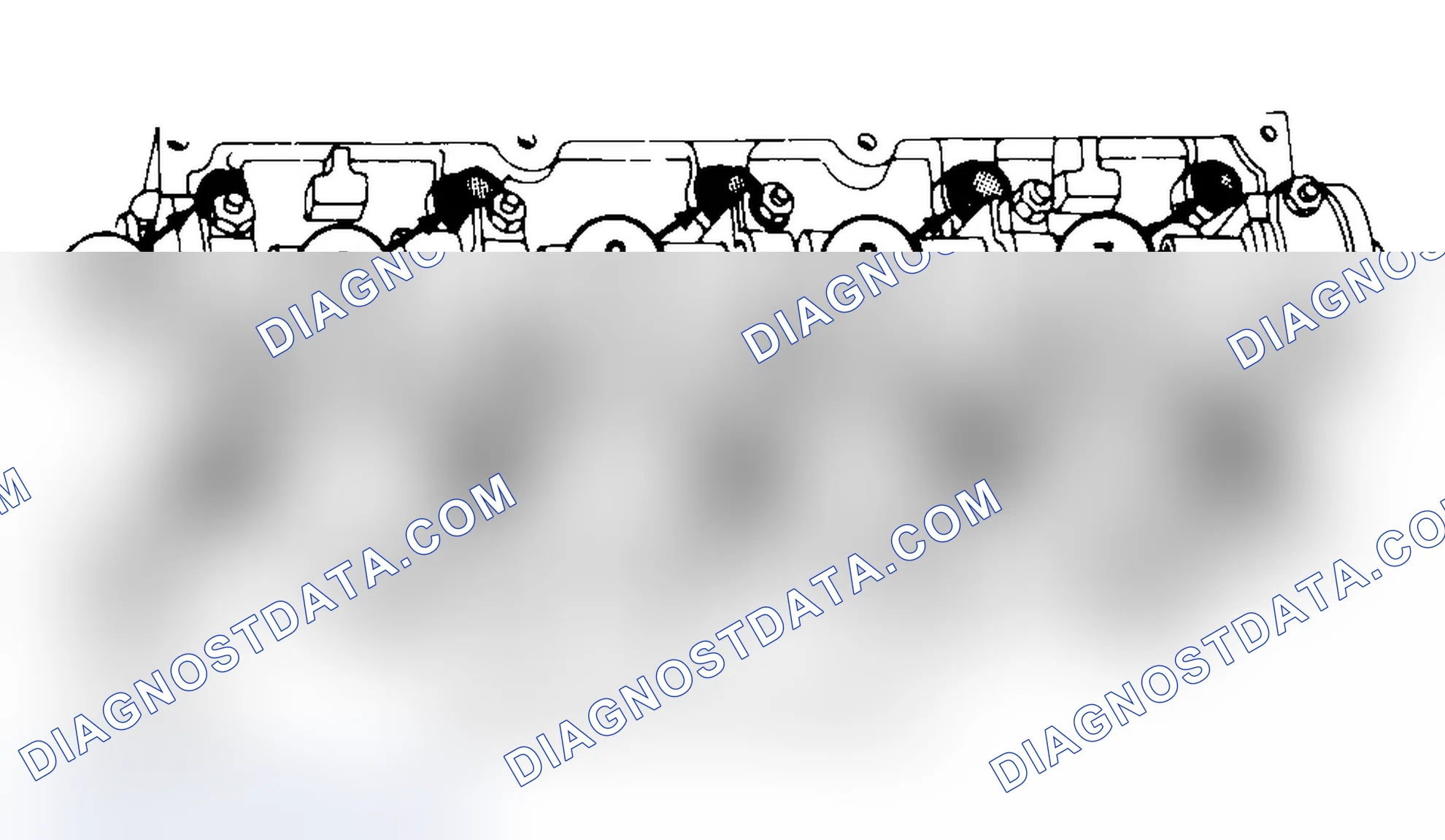 Scheme 3: Typical Cylinder Head Tightening or Loosening Sequence