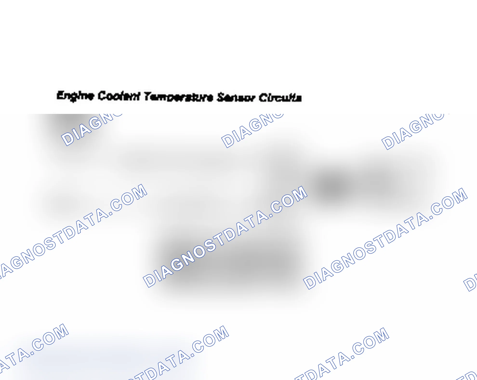 Scheme 153: TEST E - COOLANT TEMPERATURE SENSOR