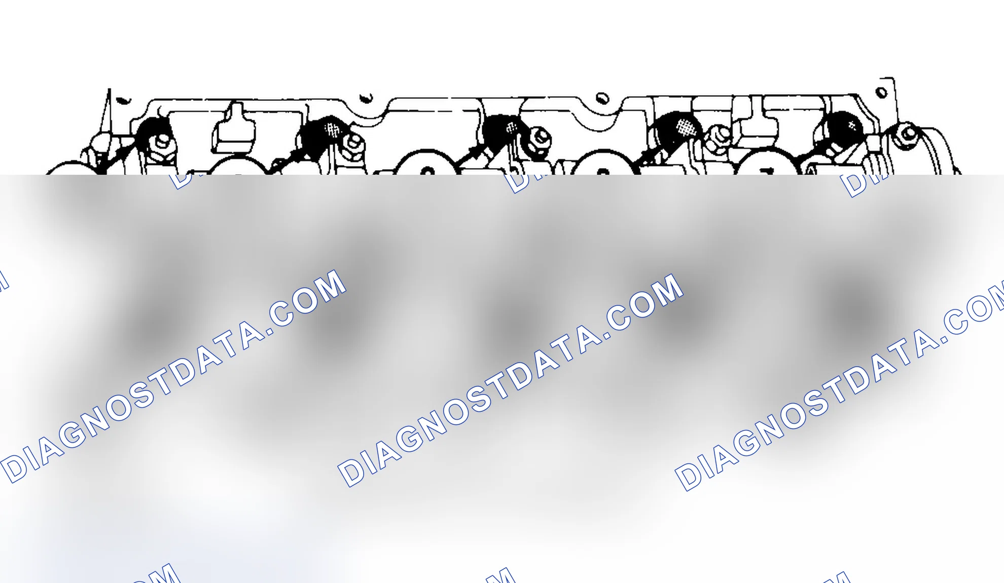 Scheme 3: Typical Cylinder Head Tightening or Loosening Sequence