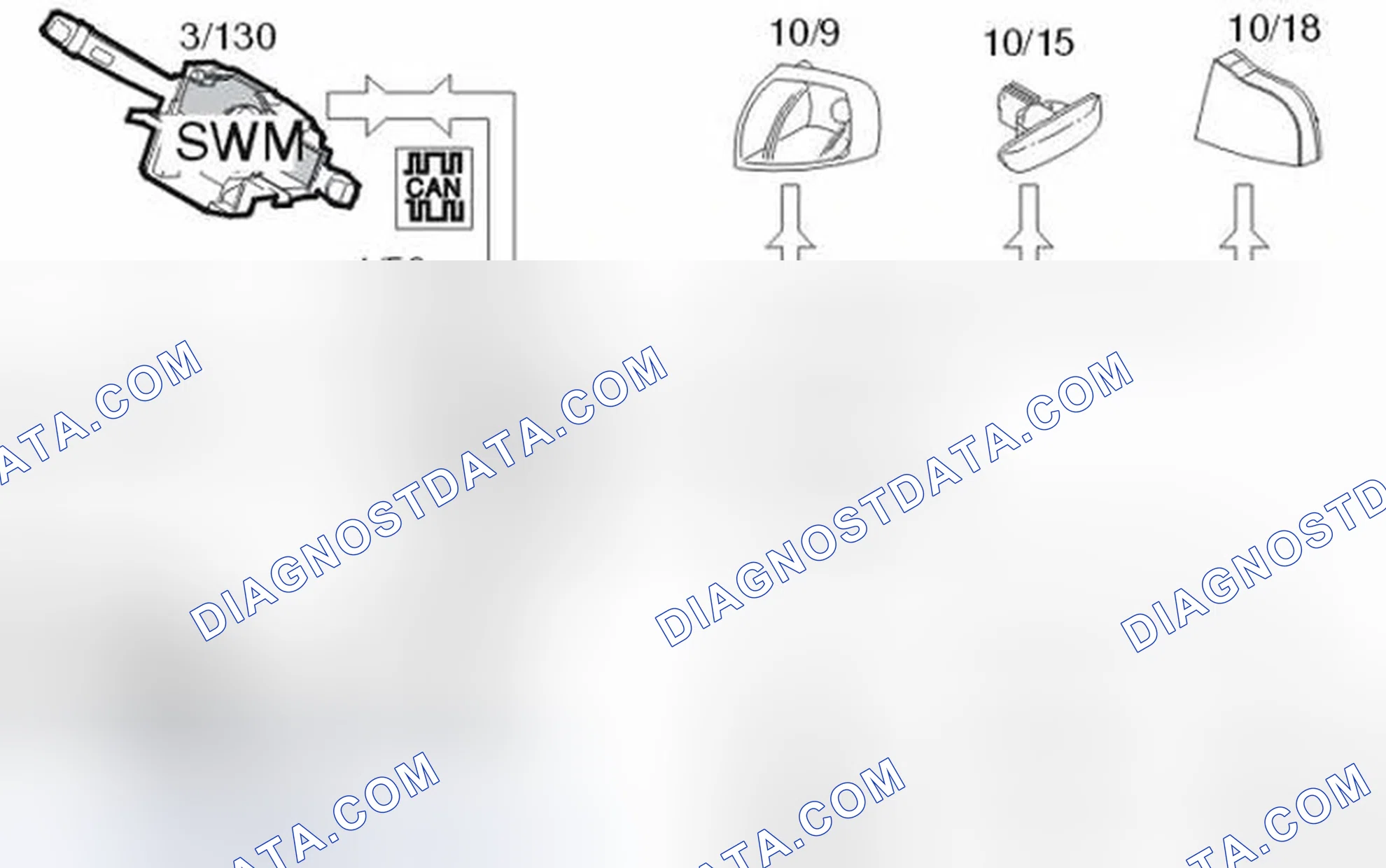 Scheme 182: Turn signal lamps / Hazard warning signal flashers