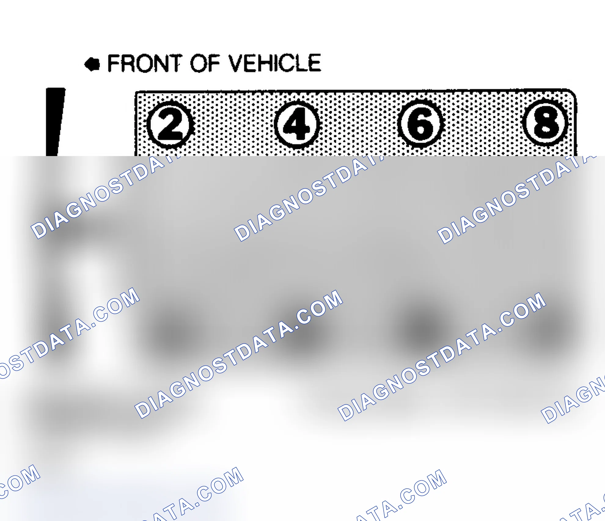 Scheme 3: Firing Order (6.5L Diesel)