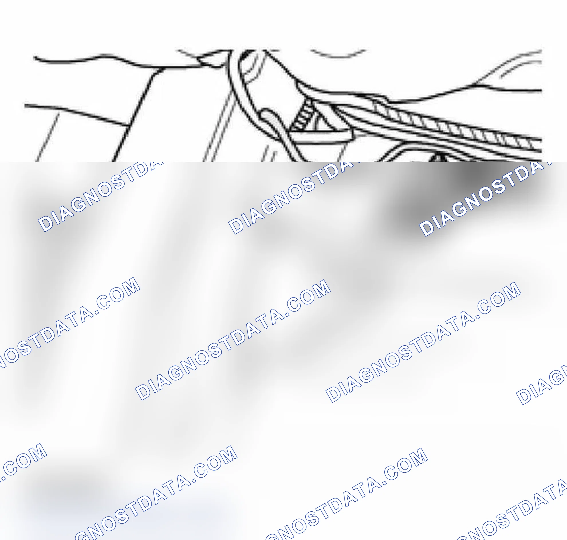 Scheme 458: Sensor for transverse acceleration -G200- is located under floor covering behind seat cross member o
