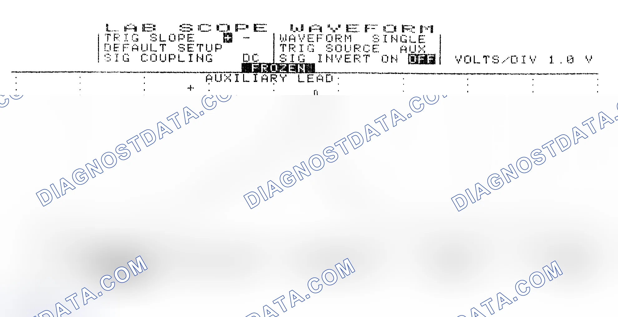 Scheme 19: Single Injector w/Excessive Current Flow - Current Pattern