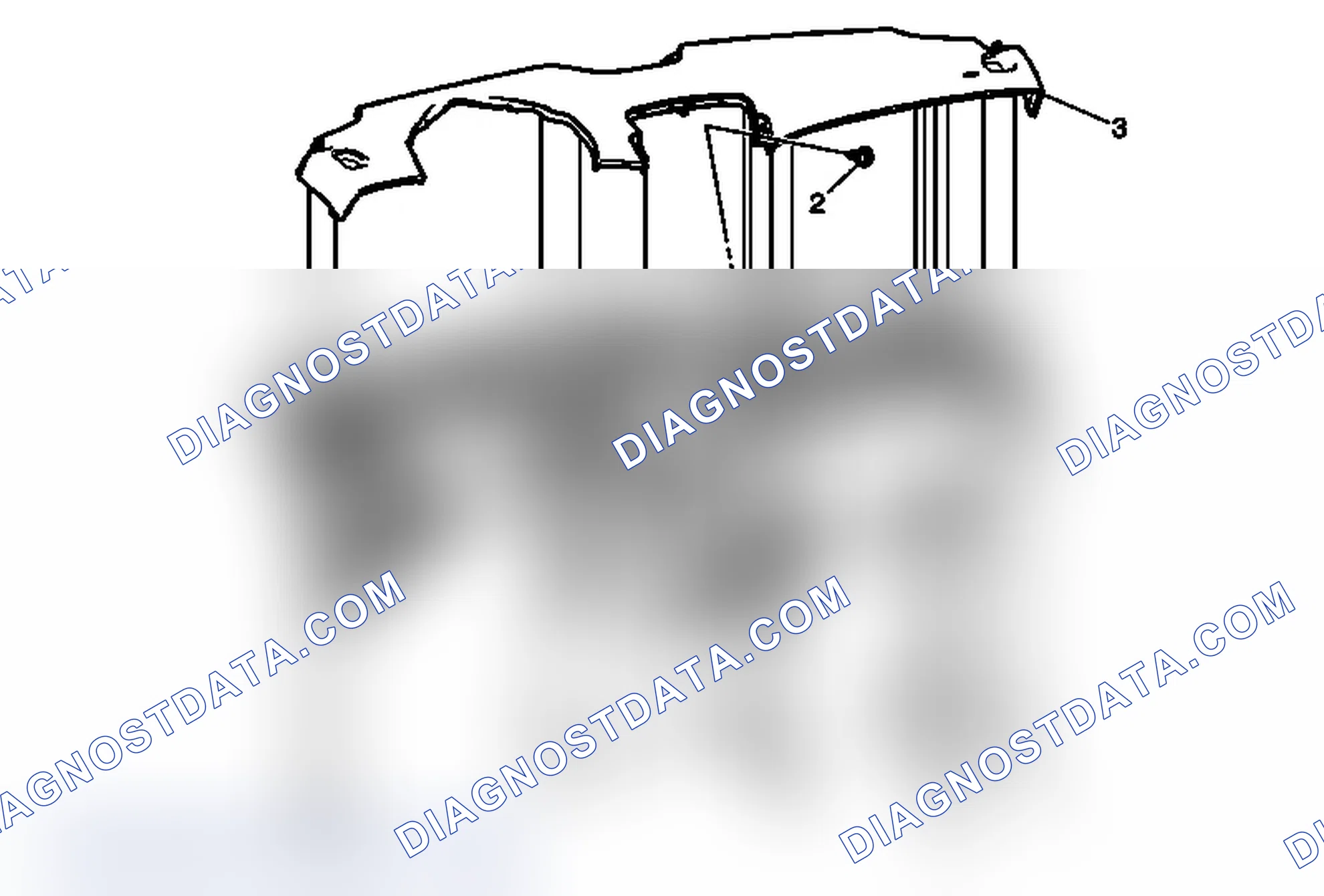 Scheme 84: Instrument Panel Upper Trim Panel Replacement (Left Hand Drive)