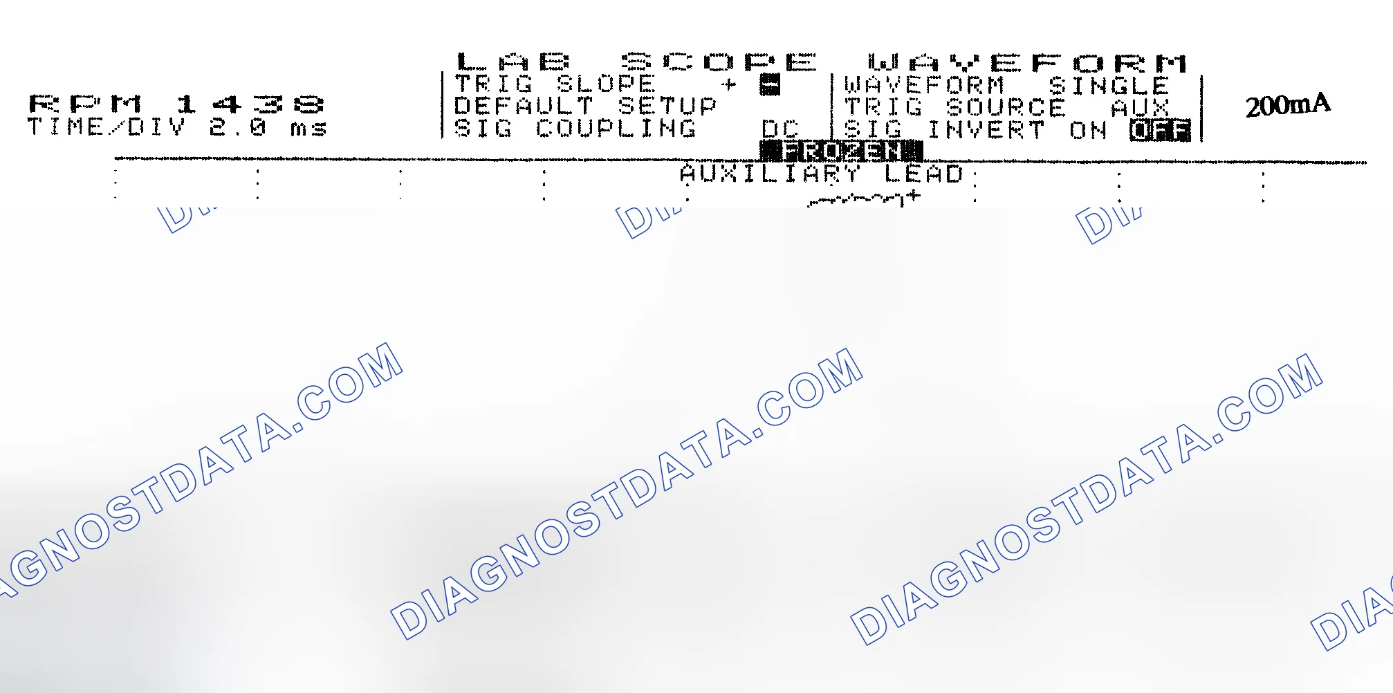 Scheme 15: Single Injector w/Normal Current Flow - Current Pattern