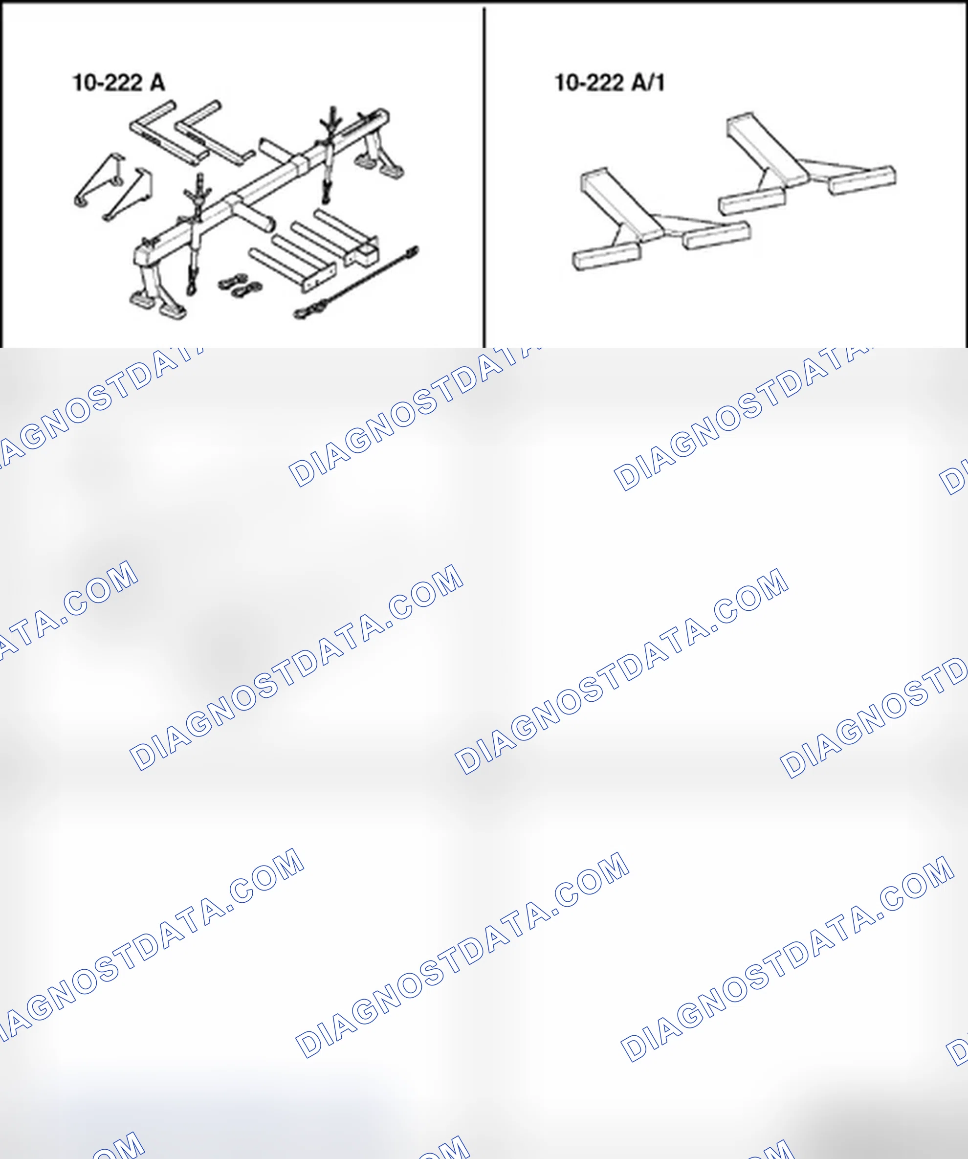 Scheme 62: Subframe, removing and installing