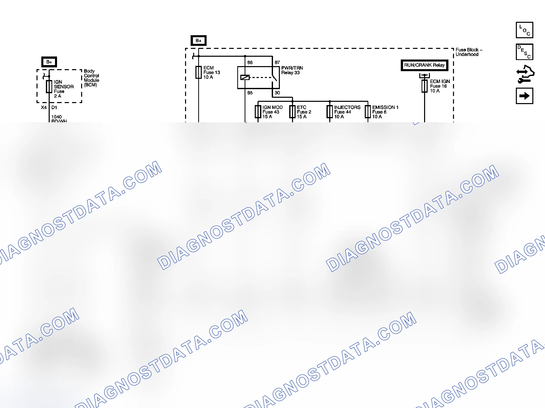 Scheme 10: Engine Controls Schematics (LE5)