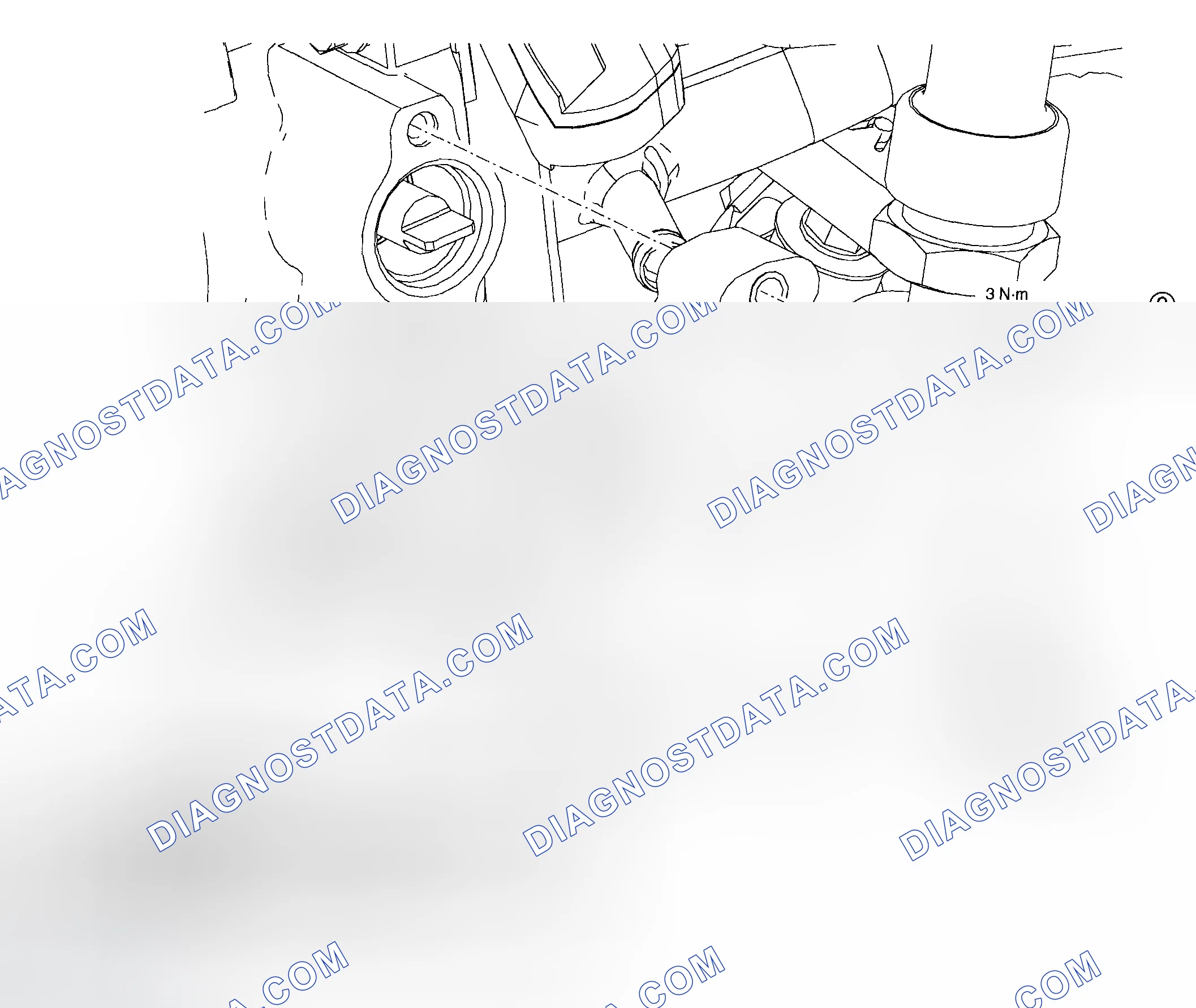 Scheme 23: THROTTLE POSITION (TP) SENSOR - 3.0L (4V)
