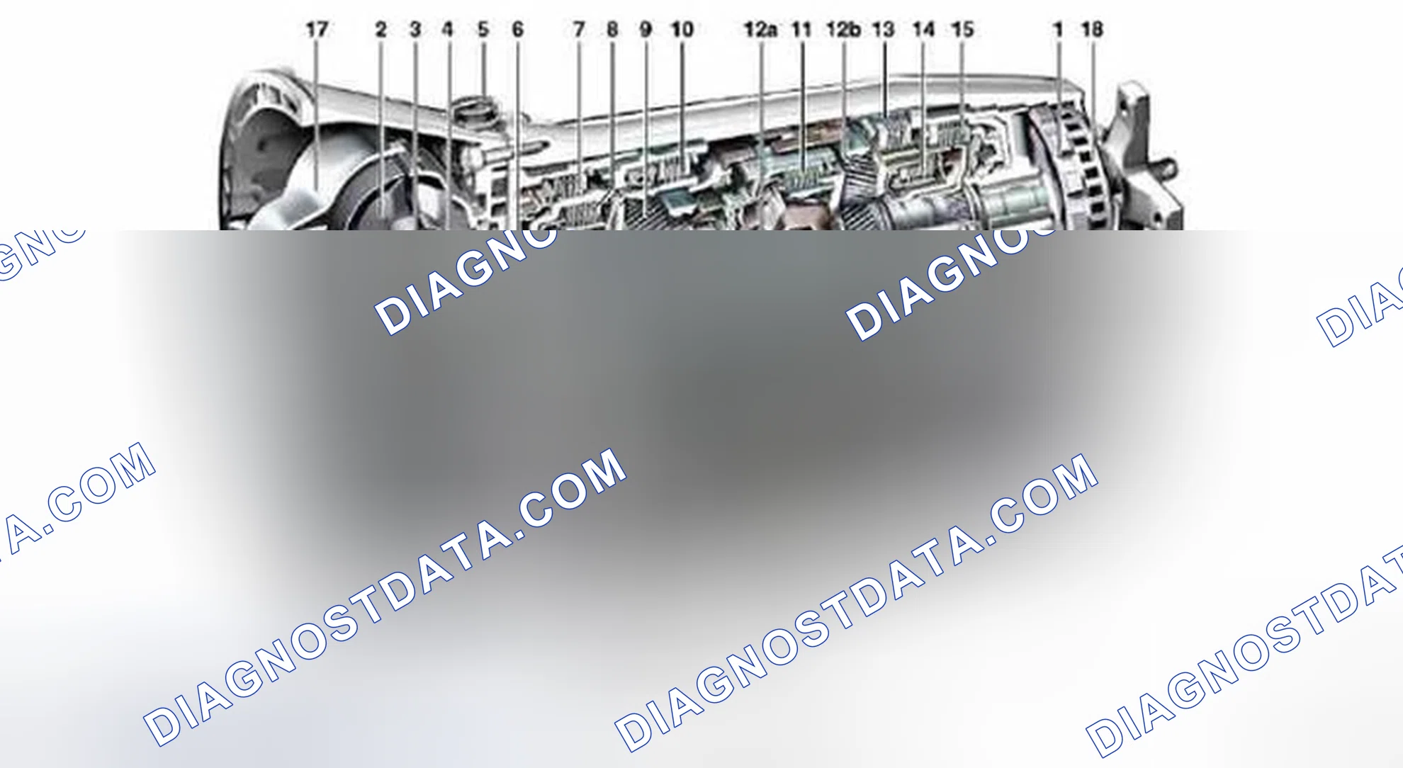Scheme 354: Identifying Single Planetary Gear Set - Transmission 722.9