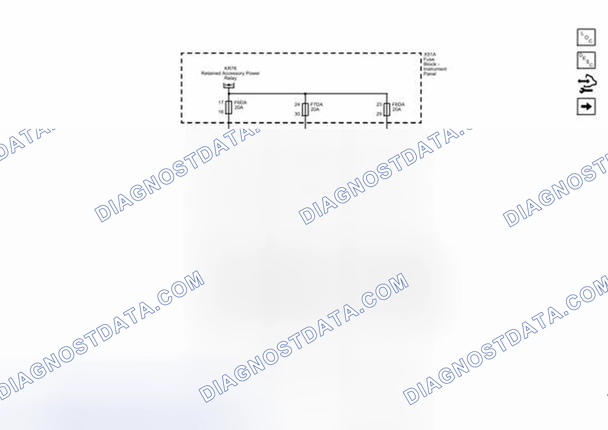 Scheme 240: DC Power Outlets (Without CW1 or CZ2)