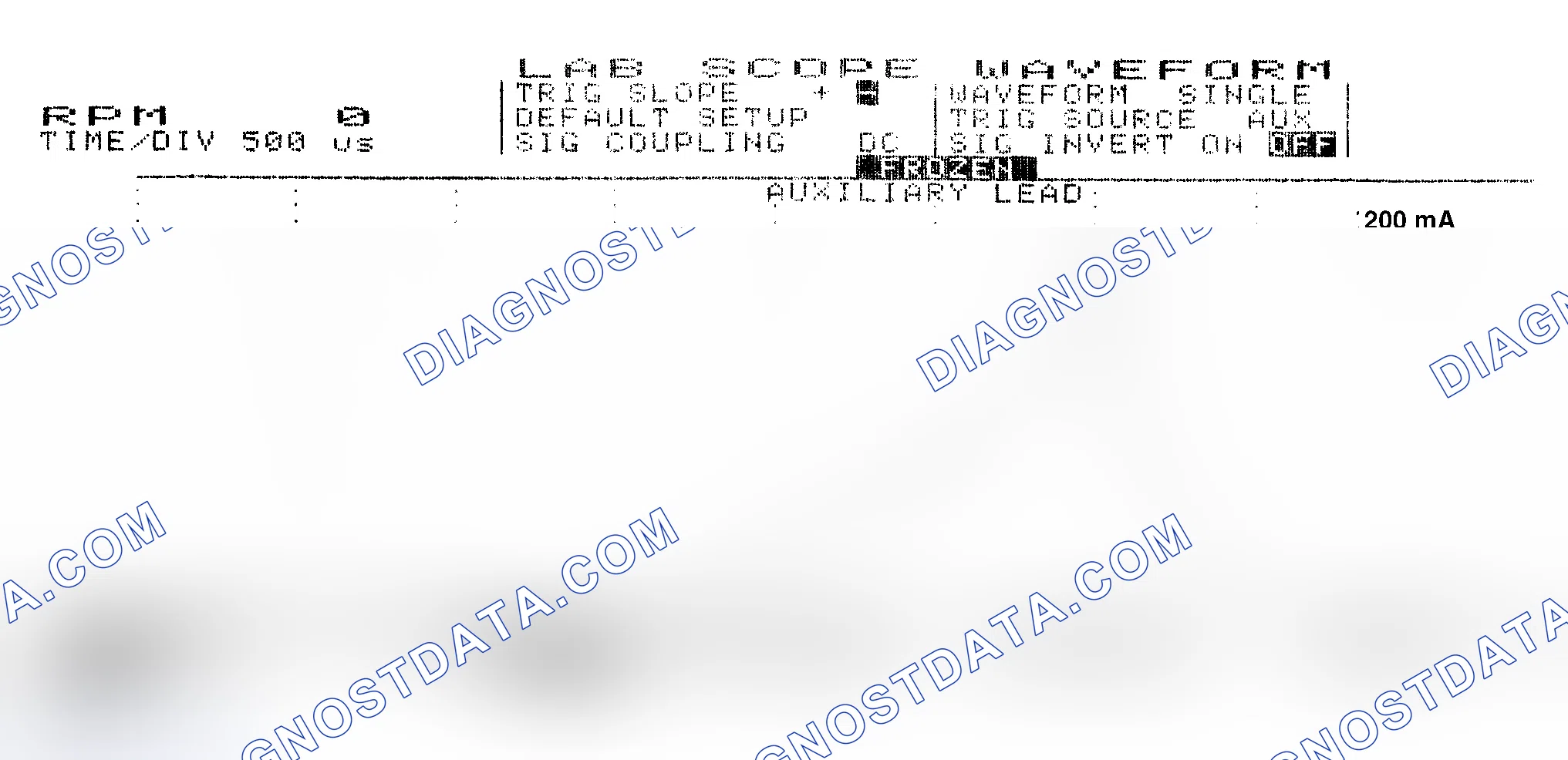 Scheme 17: Single Injector w/Normal Current Flow - Current Pattern