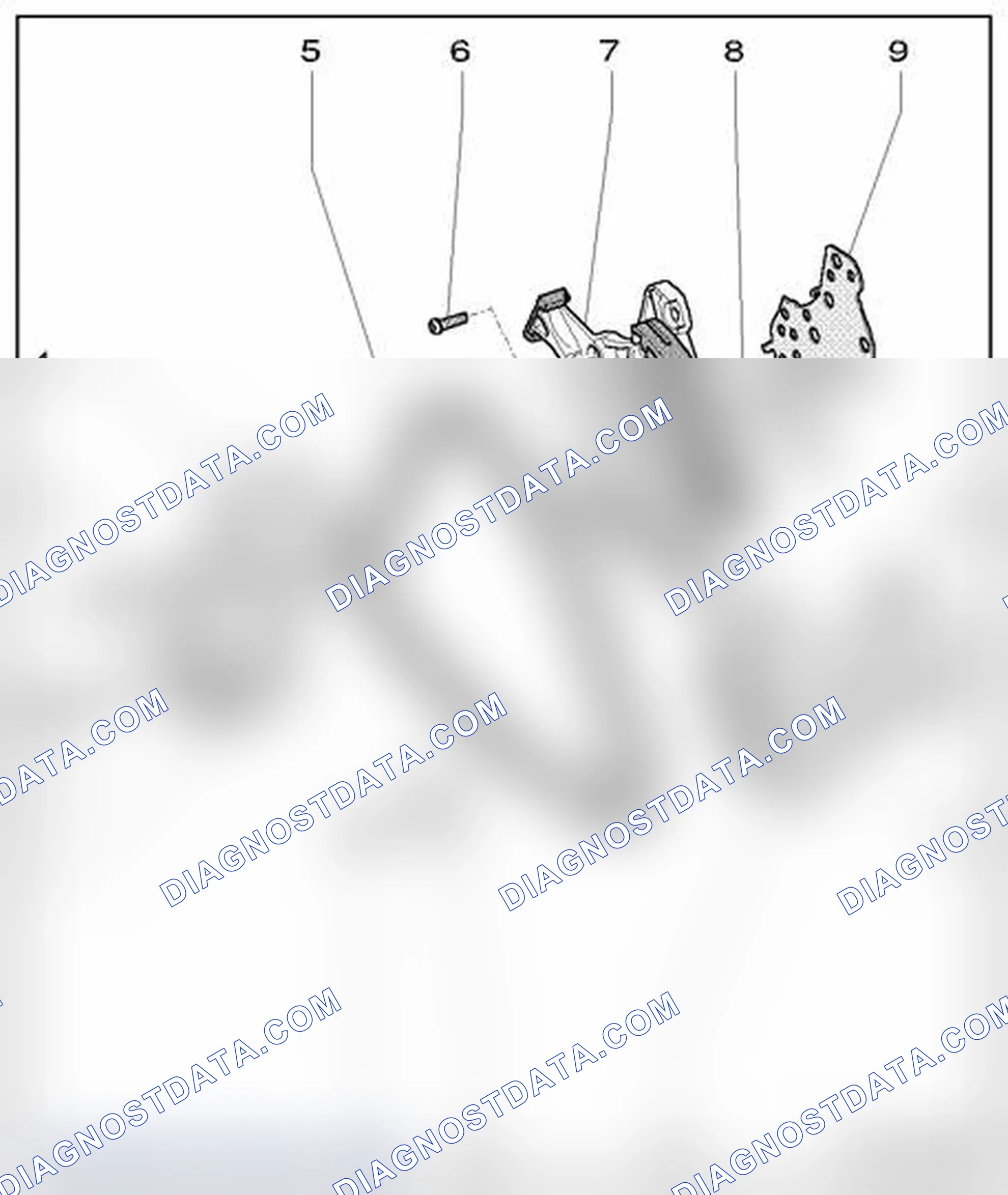 Scheme 507: Left camshaft timing chain