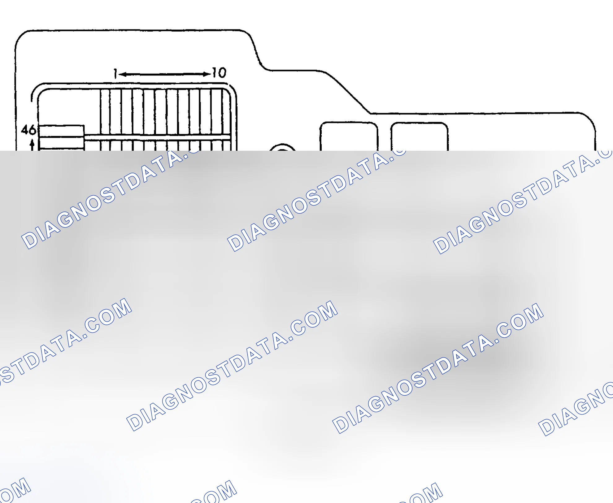 Scheme 1: ENGINE COMPARTMENT FUSES