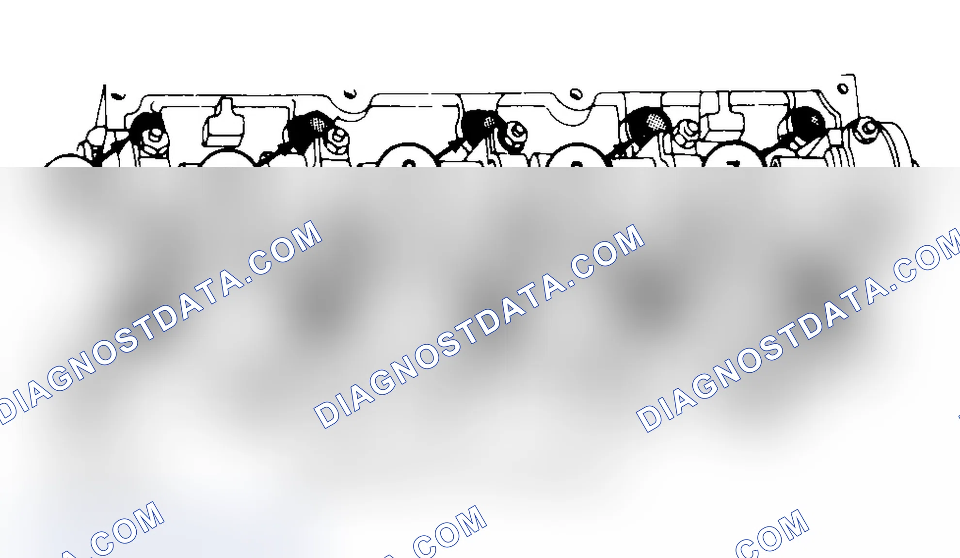 Scheme 3: Typical Cylinder Head Tightening or Loosening Sequence