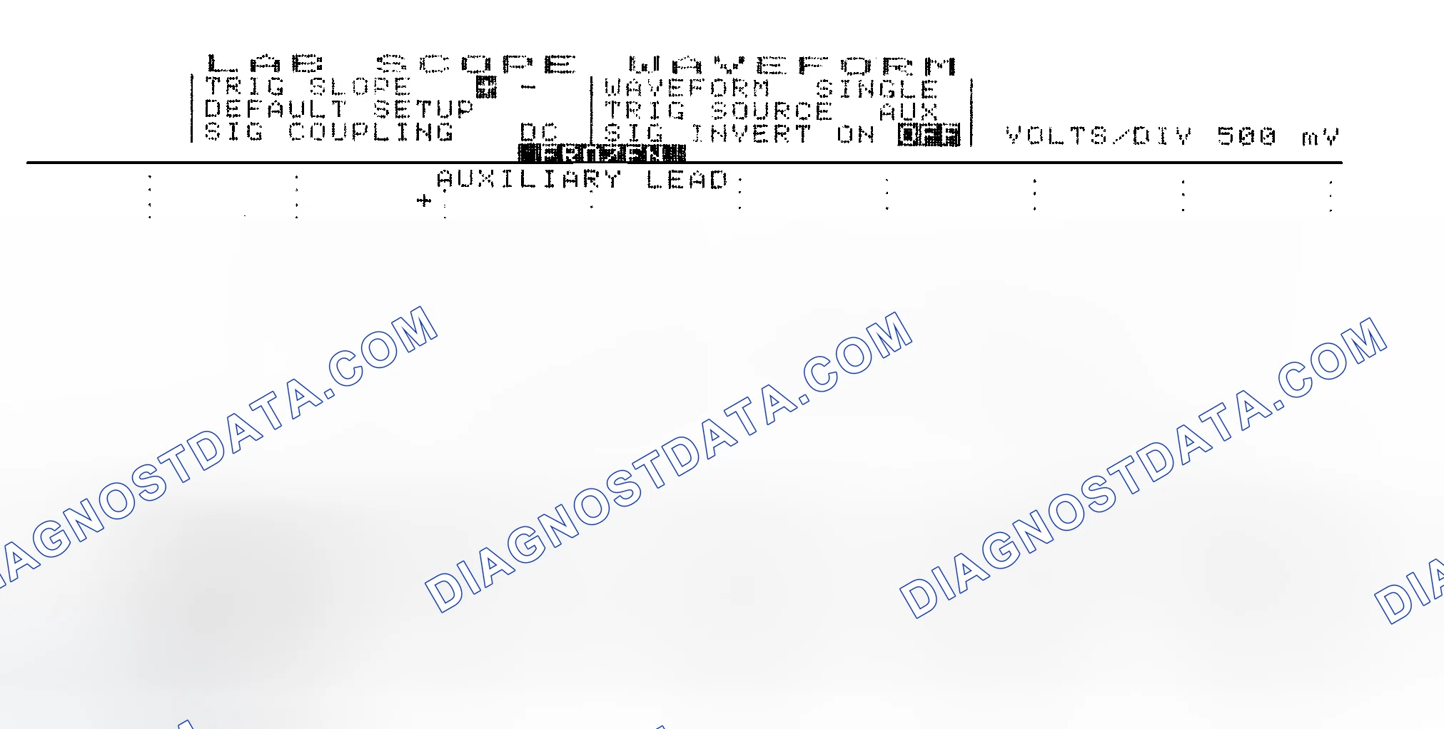 Scheme 14: Single Injector w/Excessive Current Flow - Current Pattern