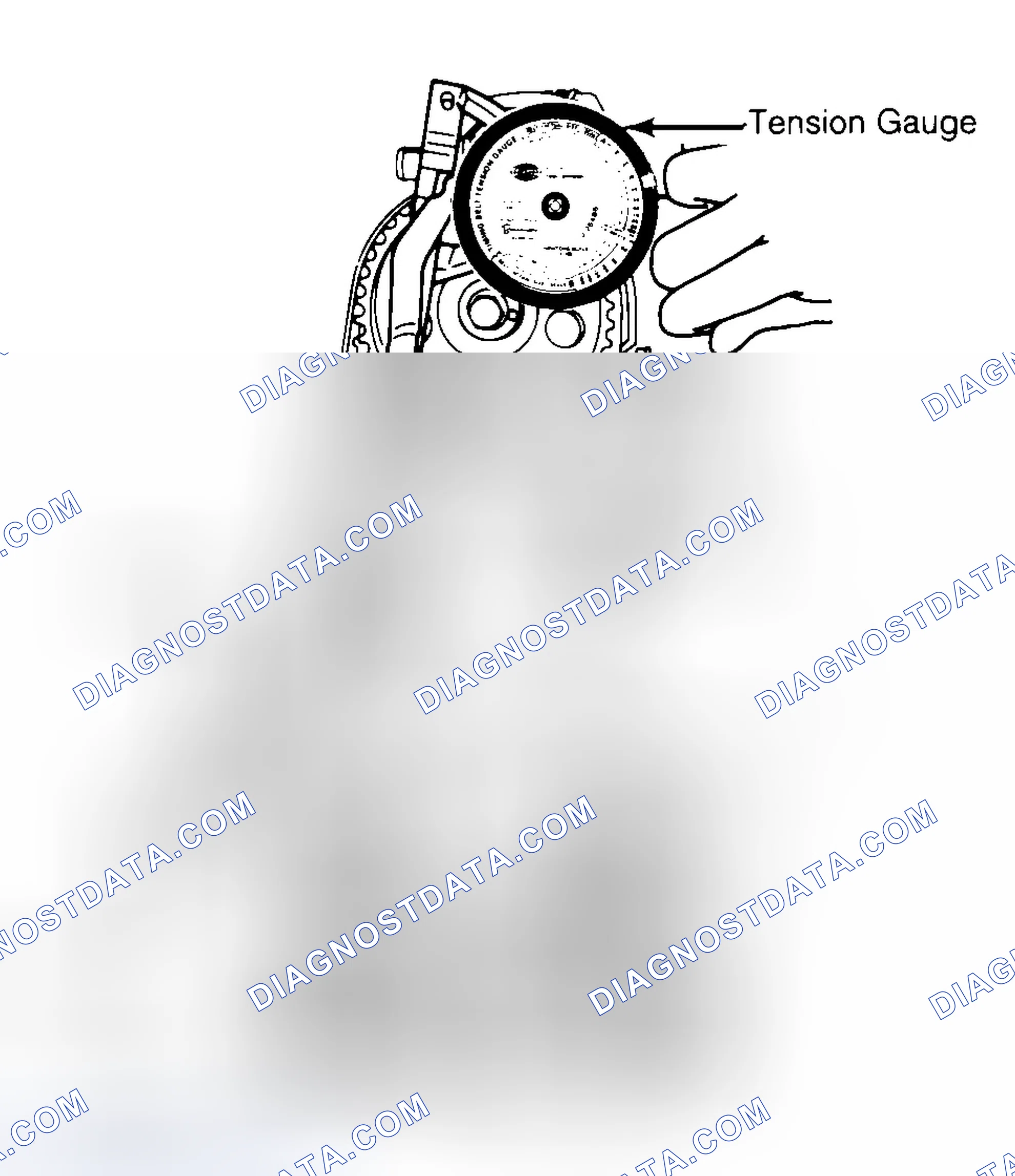 Scheme 3: Adjusting Typical Timing Belt Tension