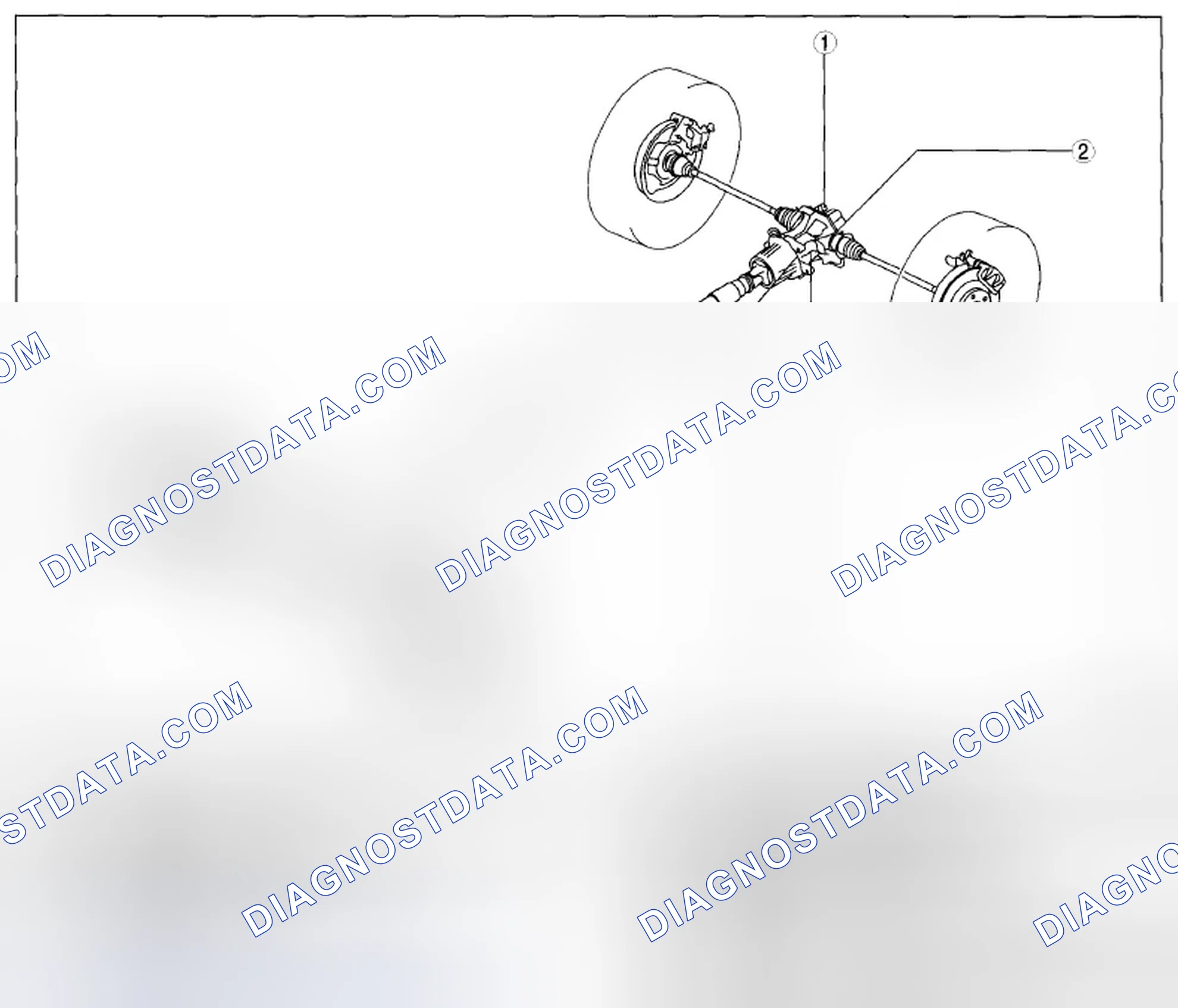 Fig. 1: Identifying Differential Oil, Oil Seal (Side Gear And Coupling Component) And Rear Differential