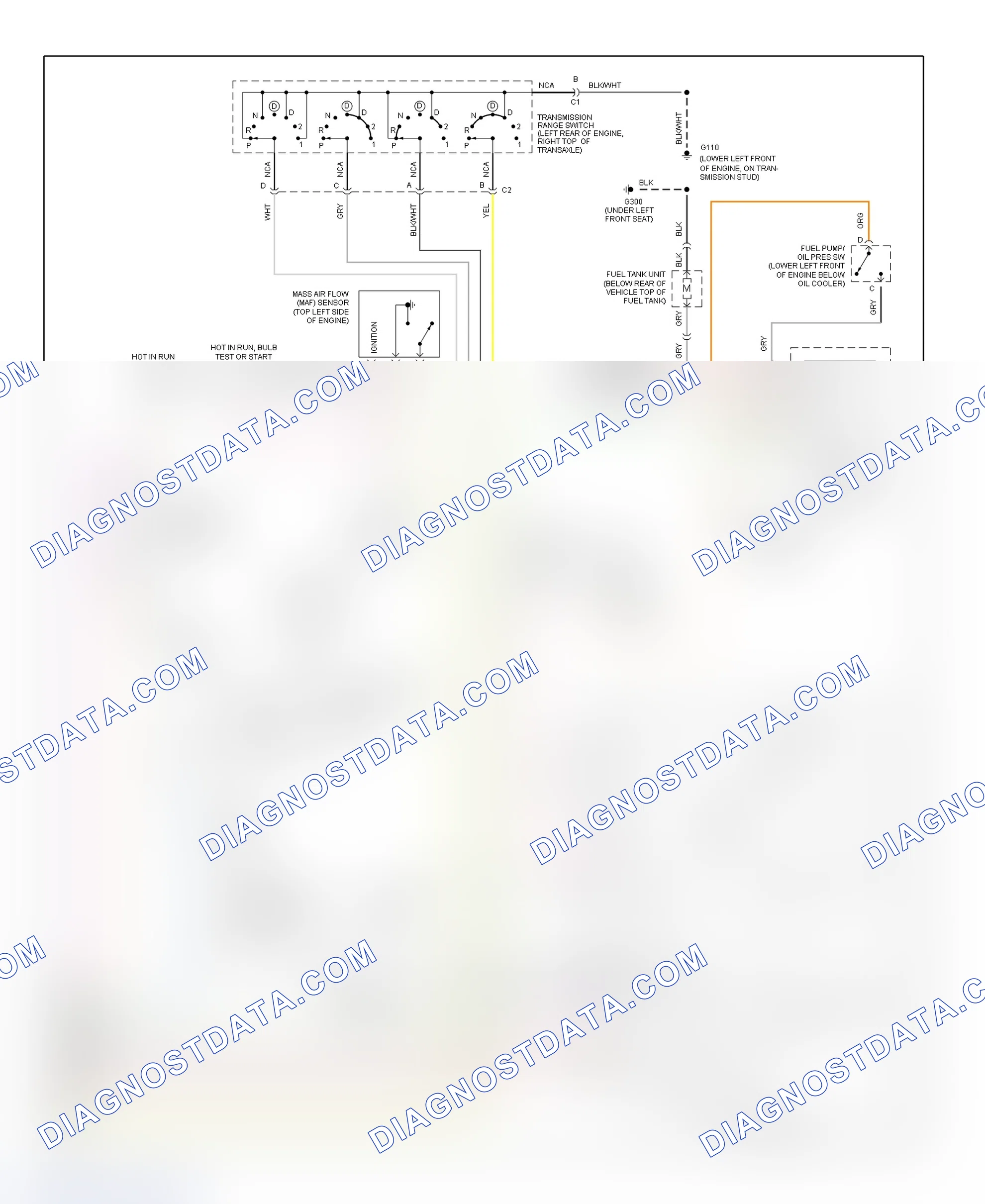 Scheme 7: 3.4L (VIN X) PCM Wiring Diagram (Cutlass Supreme, Grand Prix, Lumina & Monte Carlo - 3 Of 3)