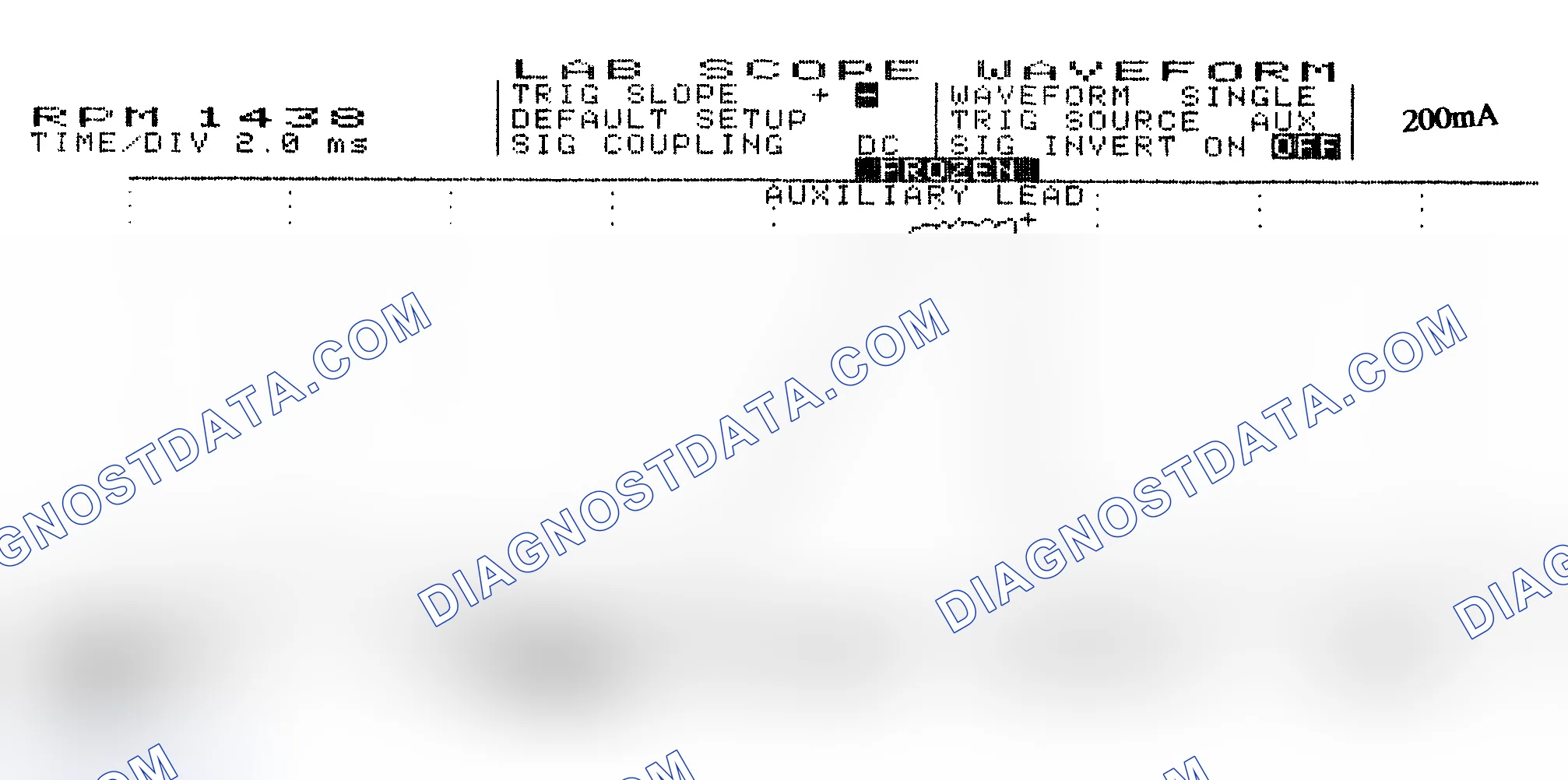 Scheme 15: Single Injector w/Normal Current Flow - Current Pattern