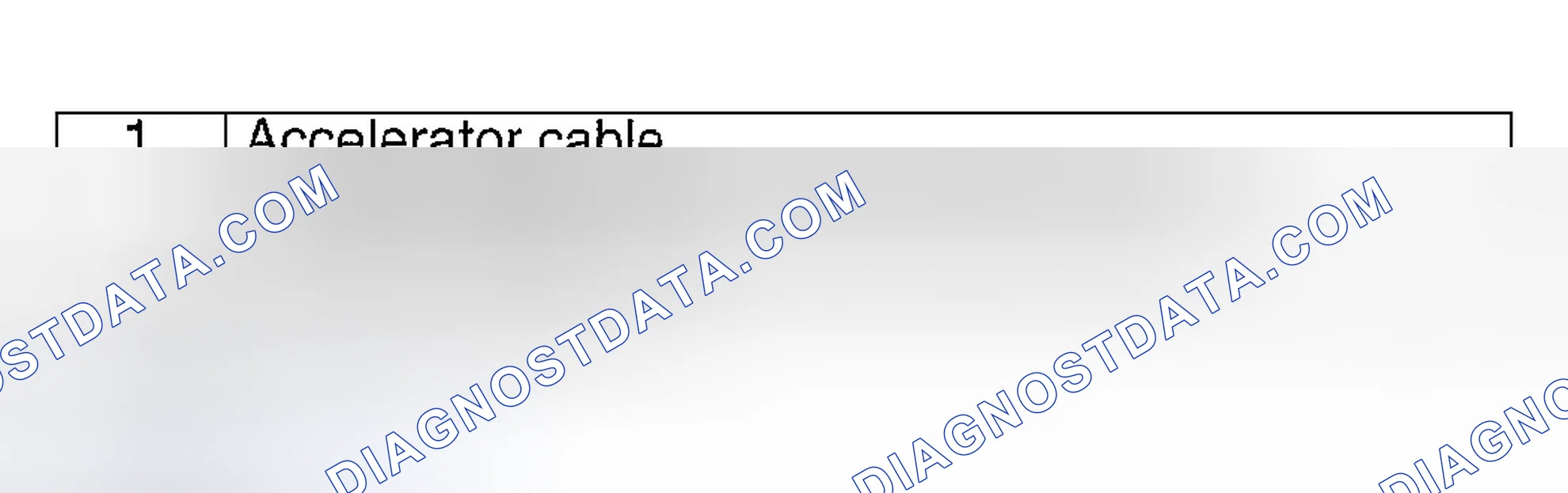 Scheme 142: ACCELERATOR PEDAL REMOVAL/INSTALLATION