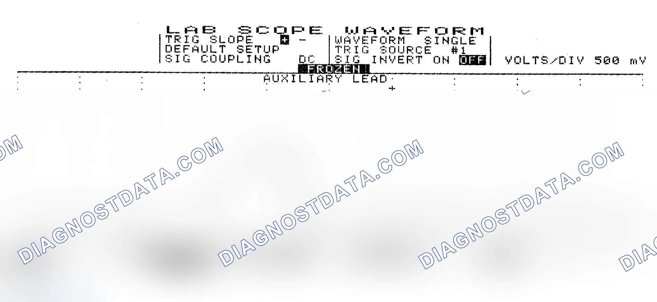 Scheme 10: Single Injector w/Excessive Current Flow - Current Pattern